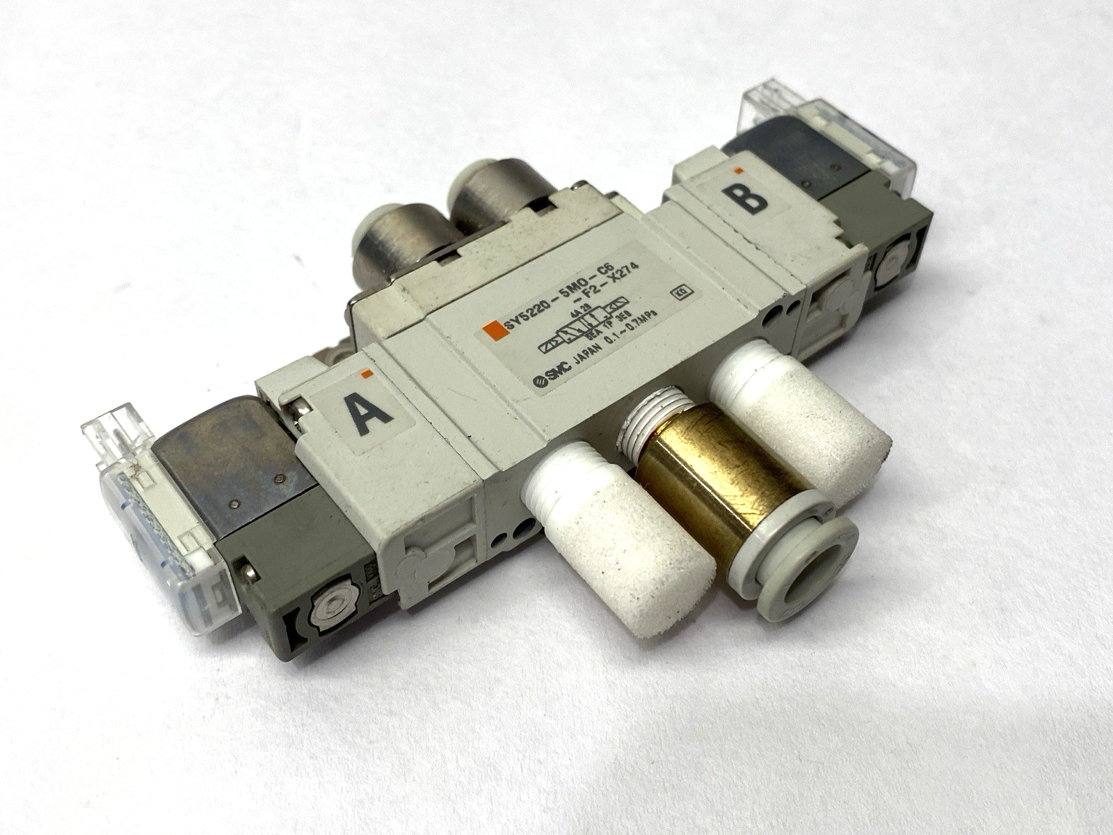 SMC SY5220-5MO-C6-F2-X274 Pneumatic Solenoid Valve - Maverick Industrial Sales