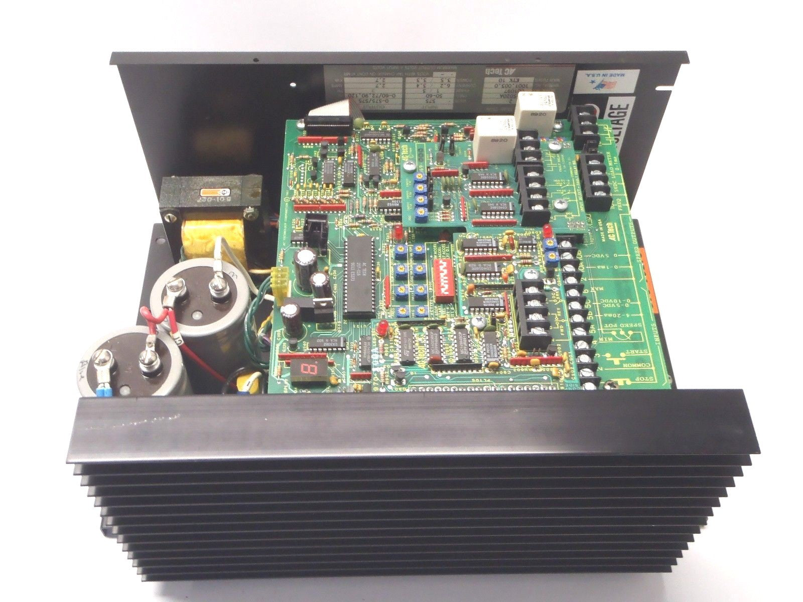 AC Tech L15020A Variable Speed AC Motor Drive 2 HP 575V 3 Ph 60Hz PRX KE72122A1 - Used - Maverick Industrial Sales