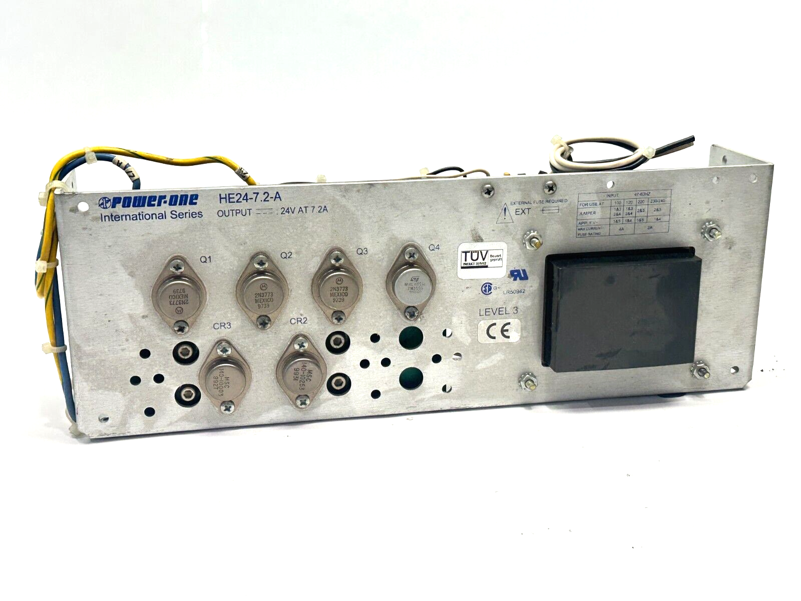 HE24-7-2-A | Condor HE24-7.2-A Power-One Power Supply Output 24VDC / 7.2A - Used - Maverick Industrial Sales
