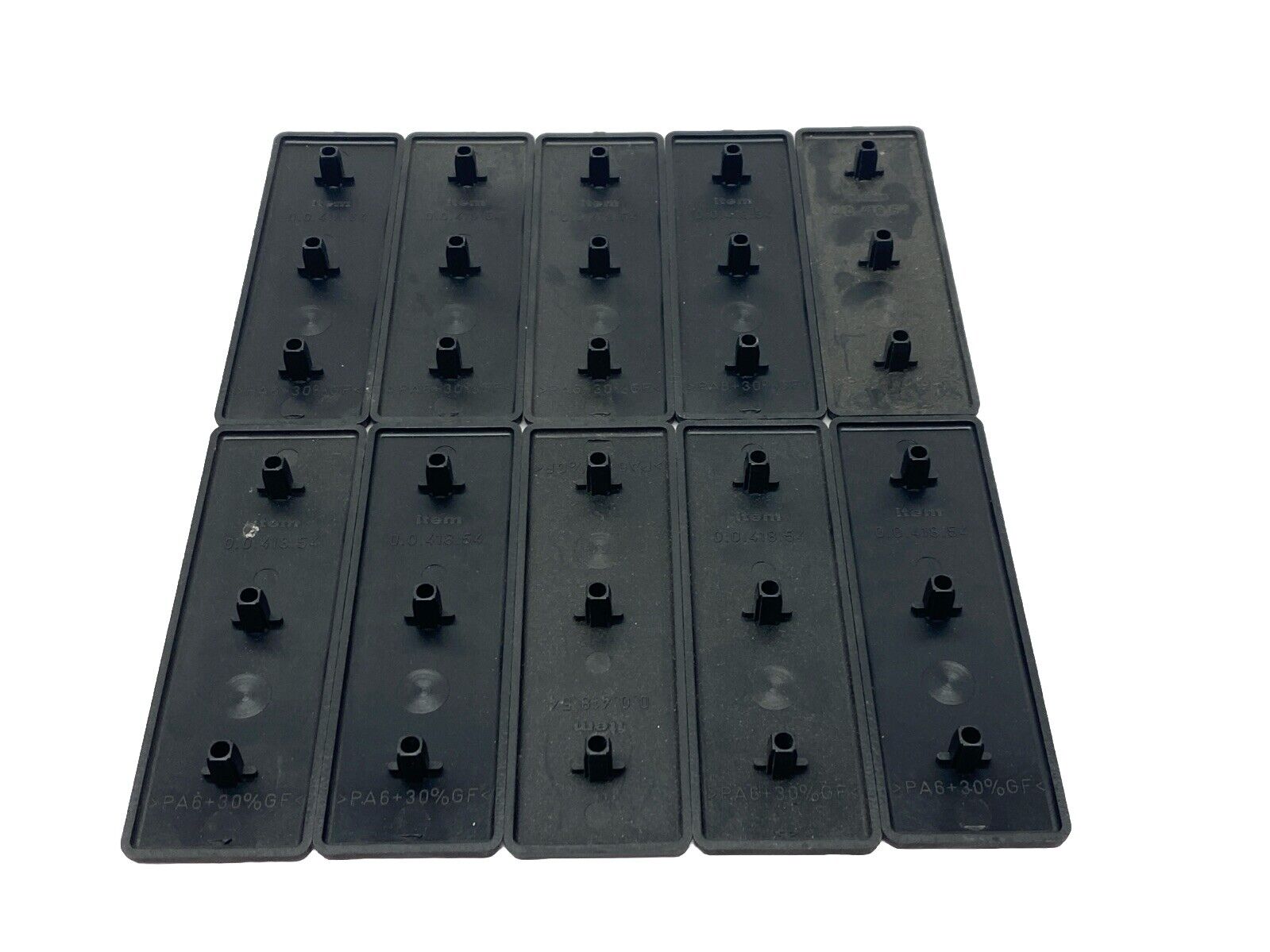 Item 0.0.418.54 Cover Cap Black 120x40 LOT OF 10 - New – Open box - Maverick Industrial Sales