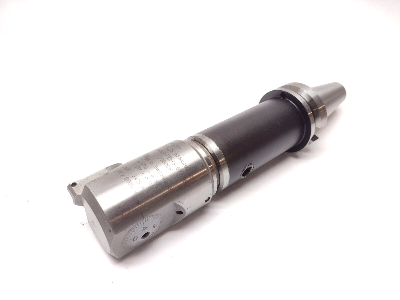 Kennametal KM50-FBHS-67-100 Finish Boring Tool 67-87, Erickson BT40BK50120M - Used - Maverick Industrial Sales