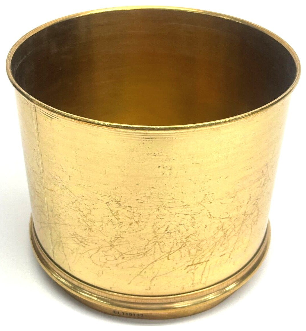 5DPF8 | Humboldt Sieve Separator Pan Brass 8" Diameter 6" Depth ASTM E11 - Used - Maverick Industrial Sales