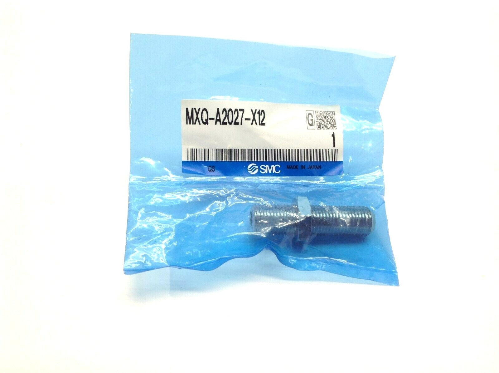 SMC MXQ-A2027-X12 Adjustment Bolt Guided Cylinder - New - Maverick Industrial Sales