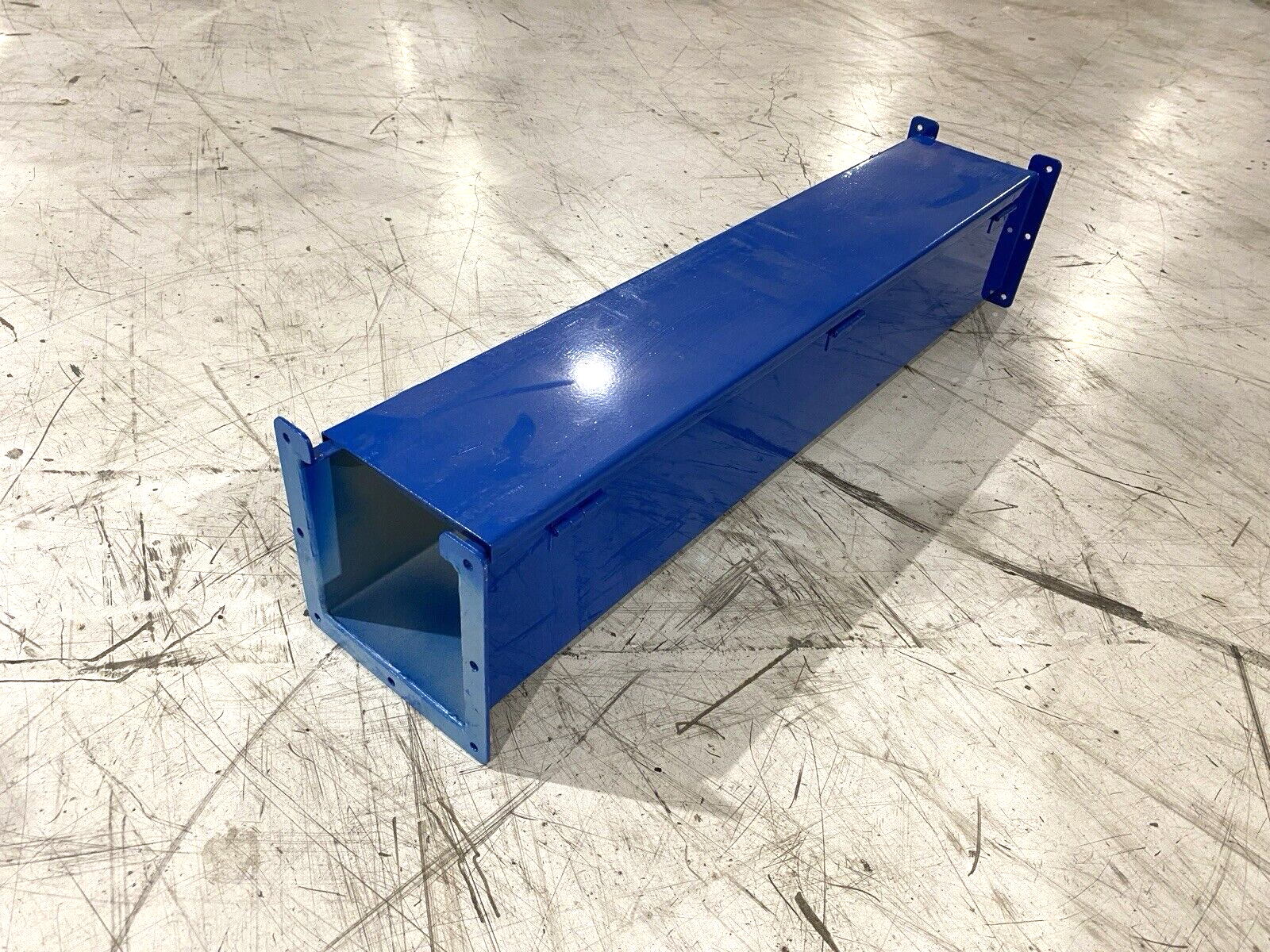 Hoffman F66L36 Straight Section Wireway, Blue - New – Open box - Maverick Industrial Sales