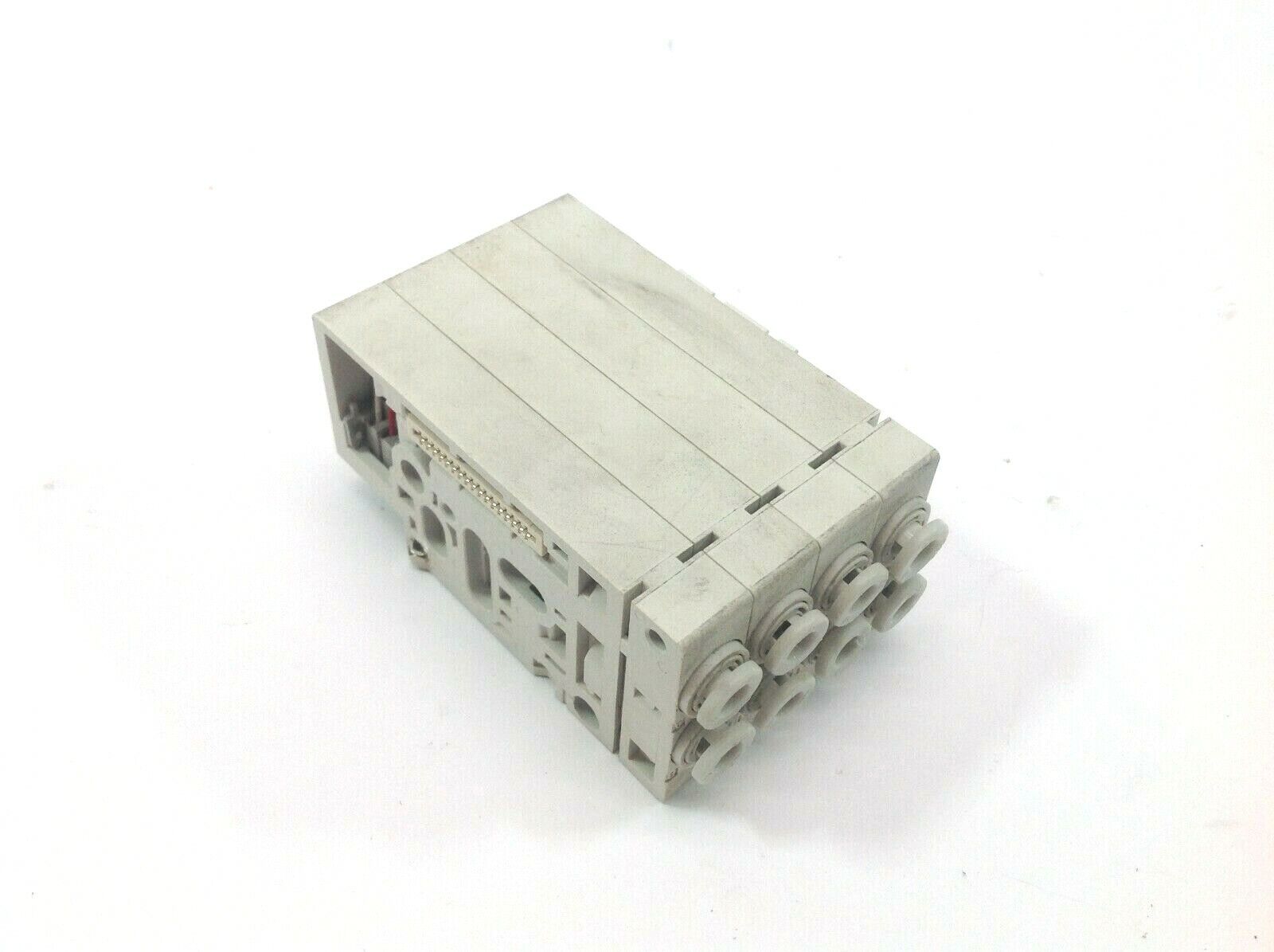 NU-CON Pneumatic Manifold Valve Bank Lot of 4 - Used - Maverick Industrial Sales