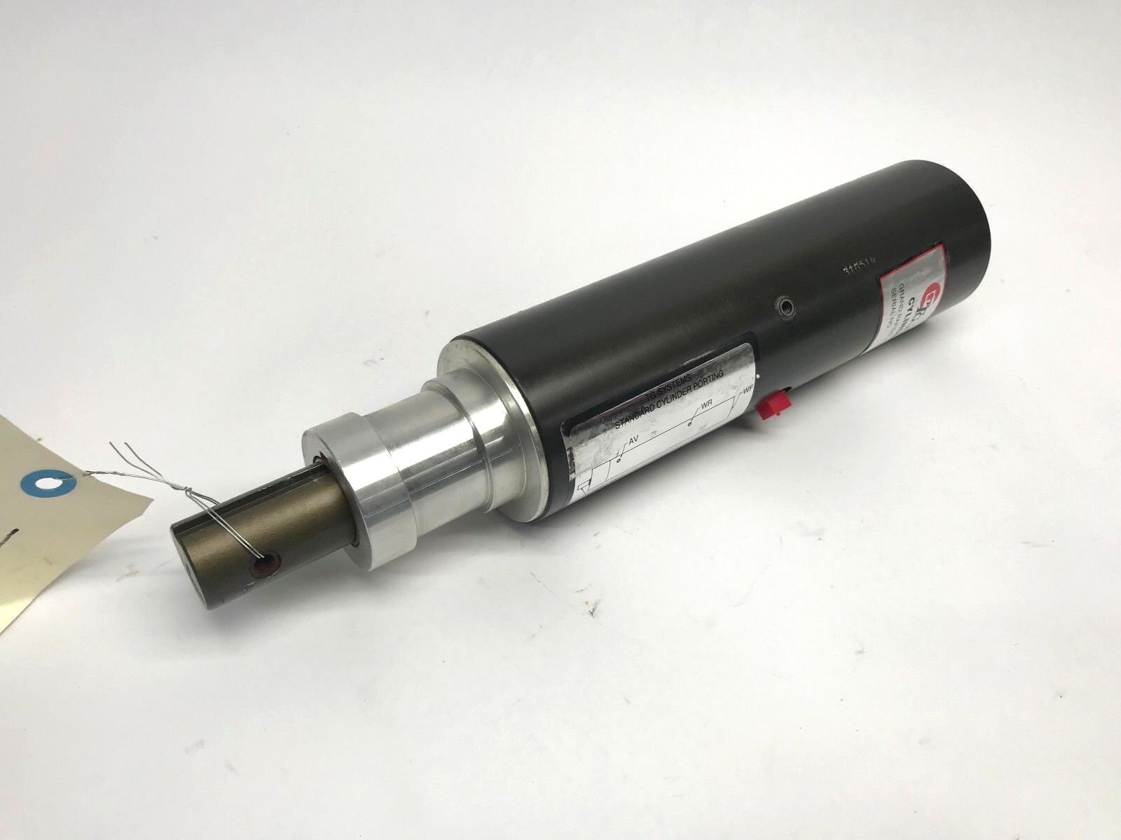 TG Systems 323267 Spot Welding Robot Pneumatic Cylinder - Used - Maverick Industrial Sales