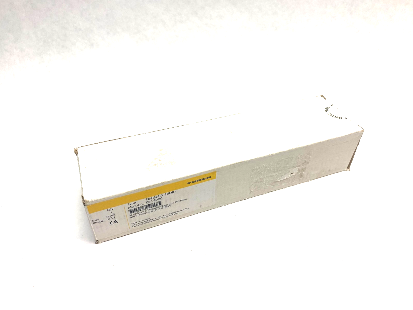 TBEN-L5-16DIP, 6814085 | Turck TBEN-L5-16DIP Compact Multiprotocol I/O Module for Ethernet 6814085 - New - Maverick Industrial Sales