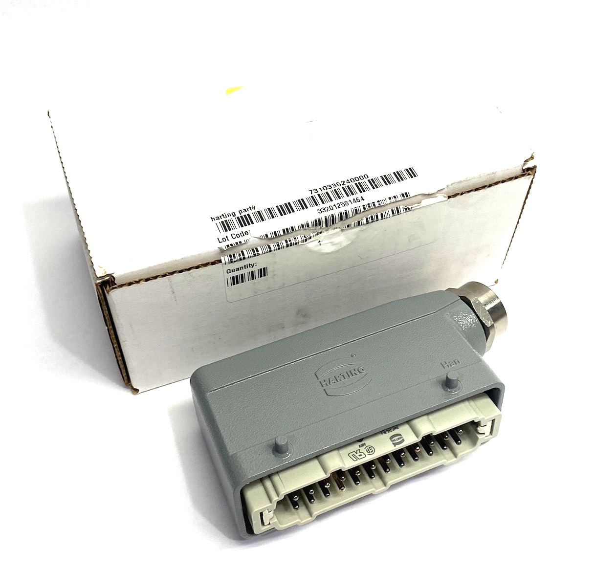 7310335240000 | Harting Heavy Duty Power Connector, Hood & Insert HAN KIT 24B - New Other - Maverick Industrial Sales