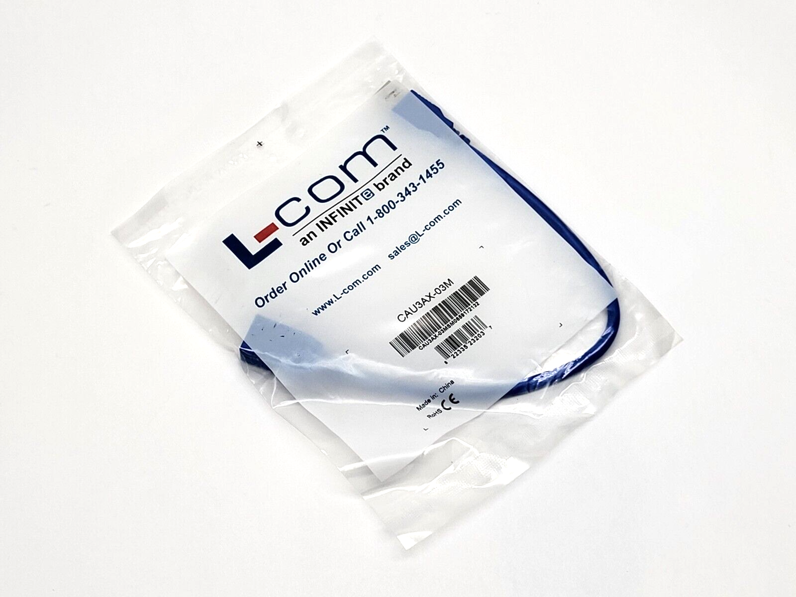 L-Com CAU3AX-03M USB Cable - New - Maverick Industrial Sales