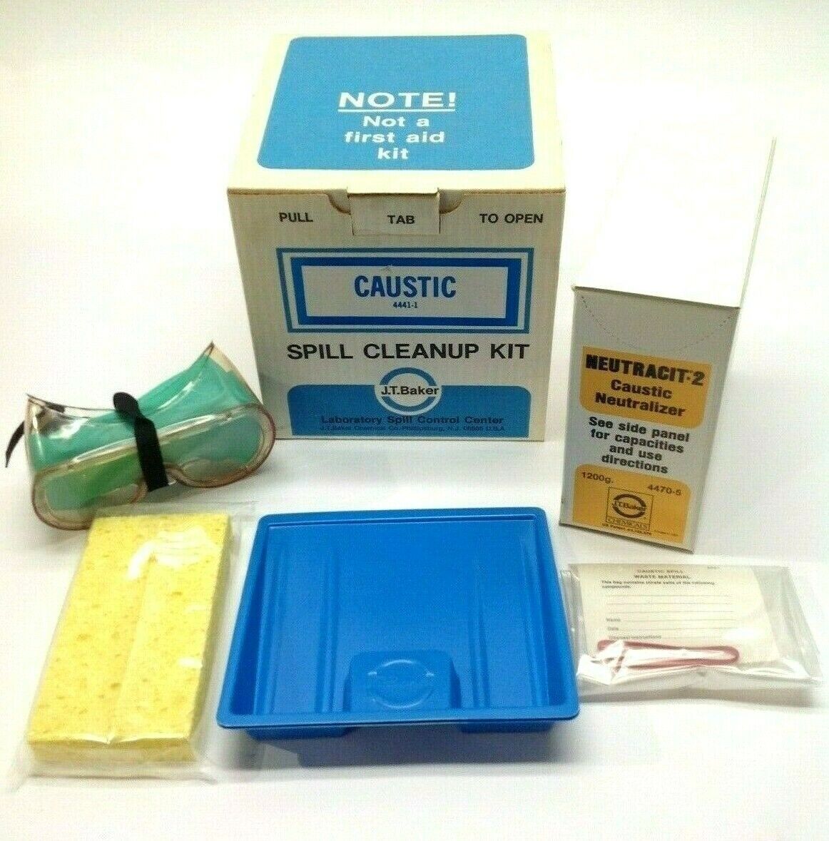 4441-1 | J.T. Baker Caustic Spill Clean-Up Kit - New Other - Maverick Industrial Sales