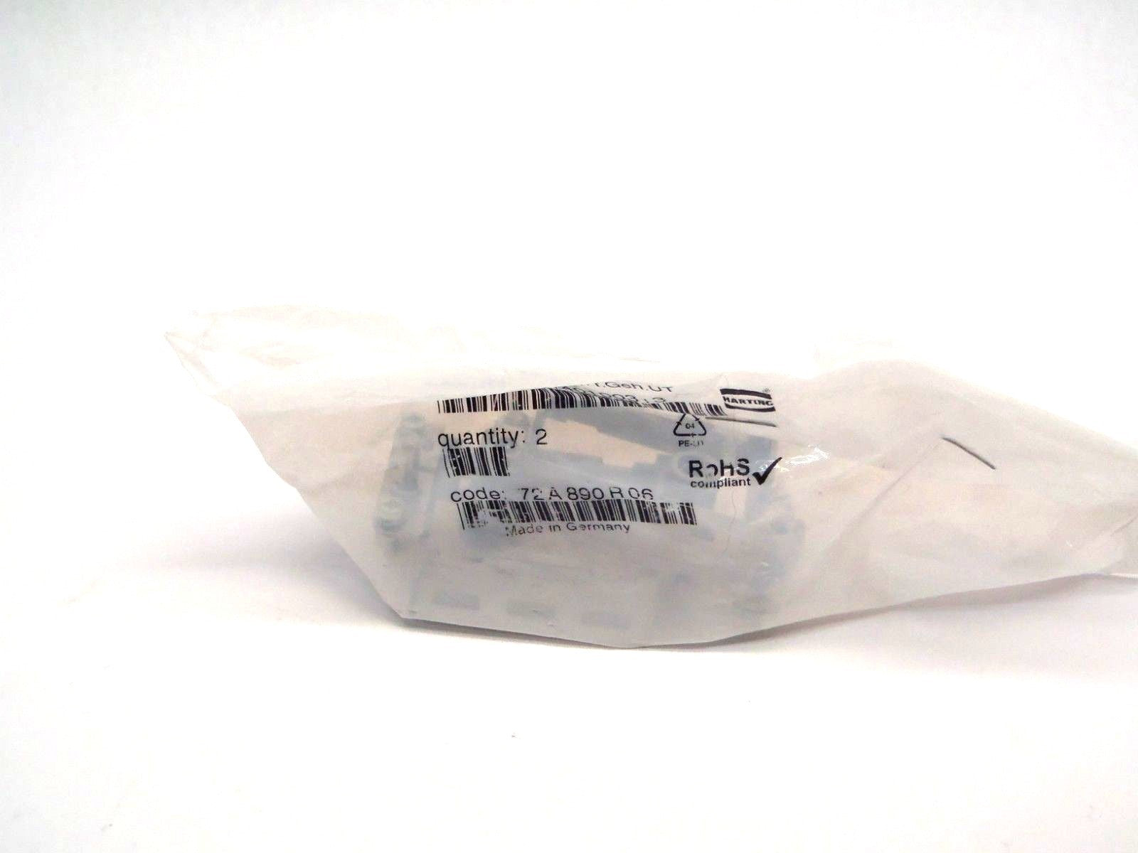 Harting 0914 010 0303 Hinged Frame Connector Module LOT OF 2 - New – Open box - Maverick Industrial Sales