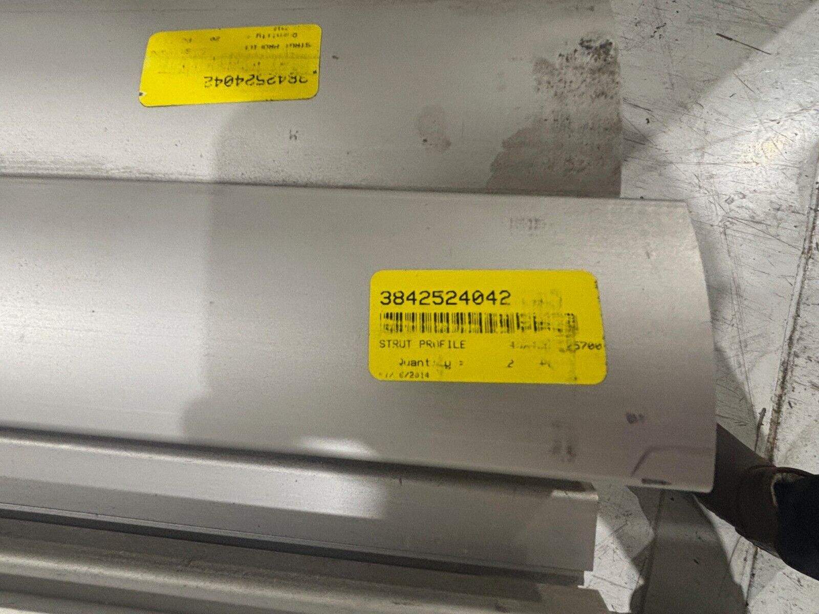 Lot of Misc. Obsolete Bosch Rexroth Conveyor Beams parts, 3842524042, 3842992650 - New – Open box - Maverick Industrial Sales