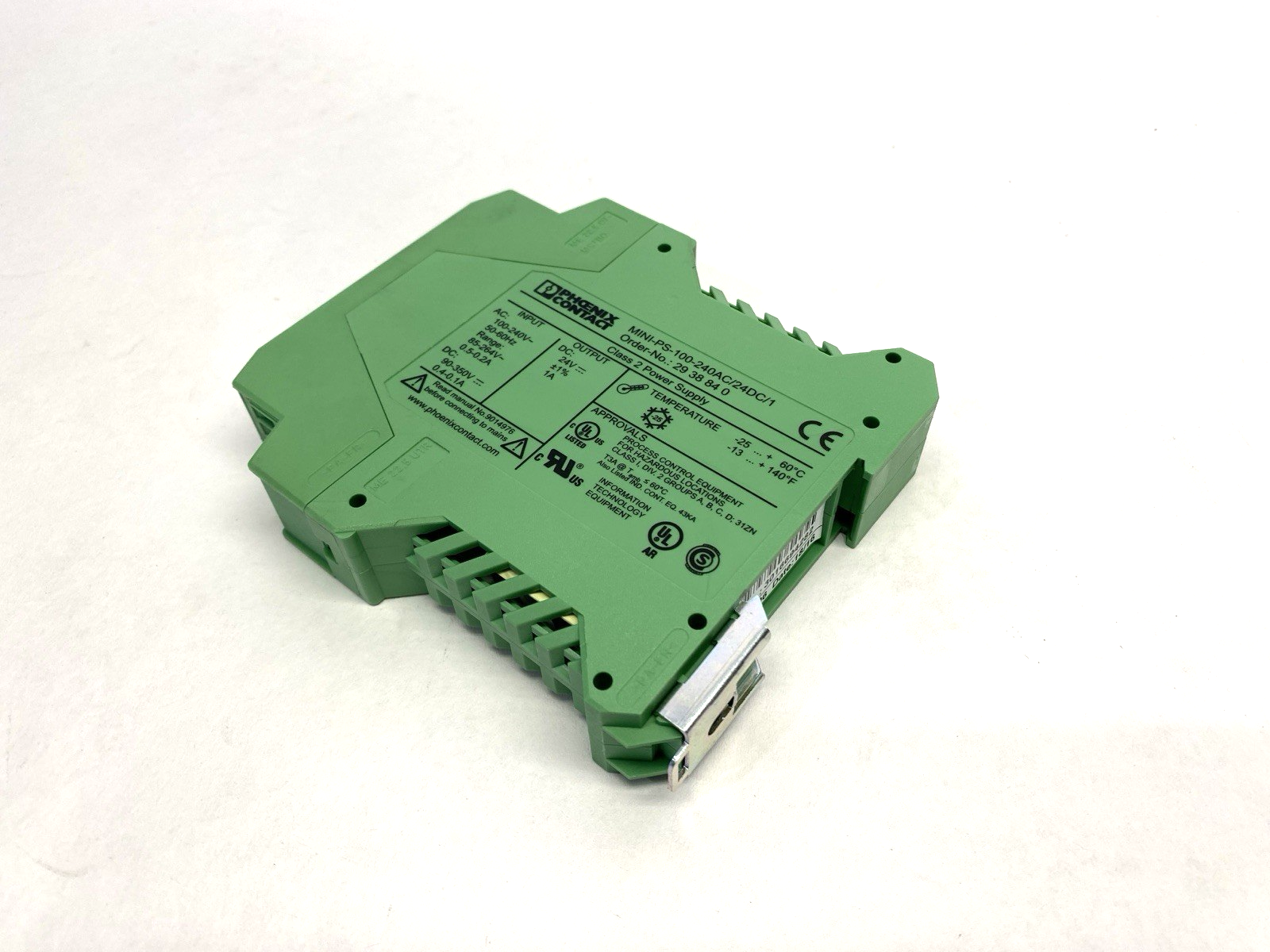 MINI-PS-100-240AC/24DC/1 | Phoenix Contact Power Supply 2938840 - Used - Maverick Industrial Sales