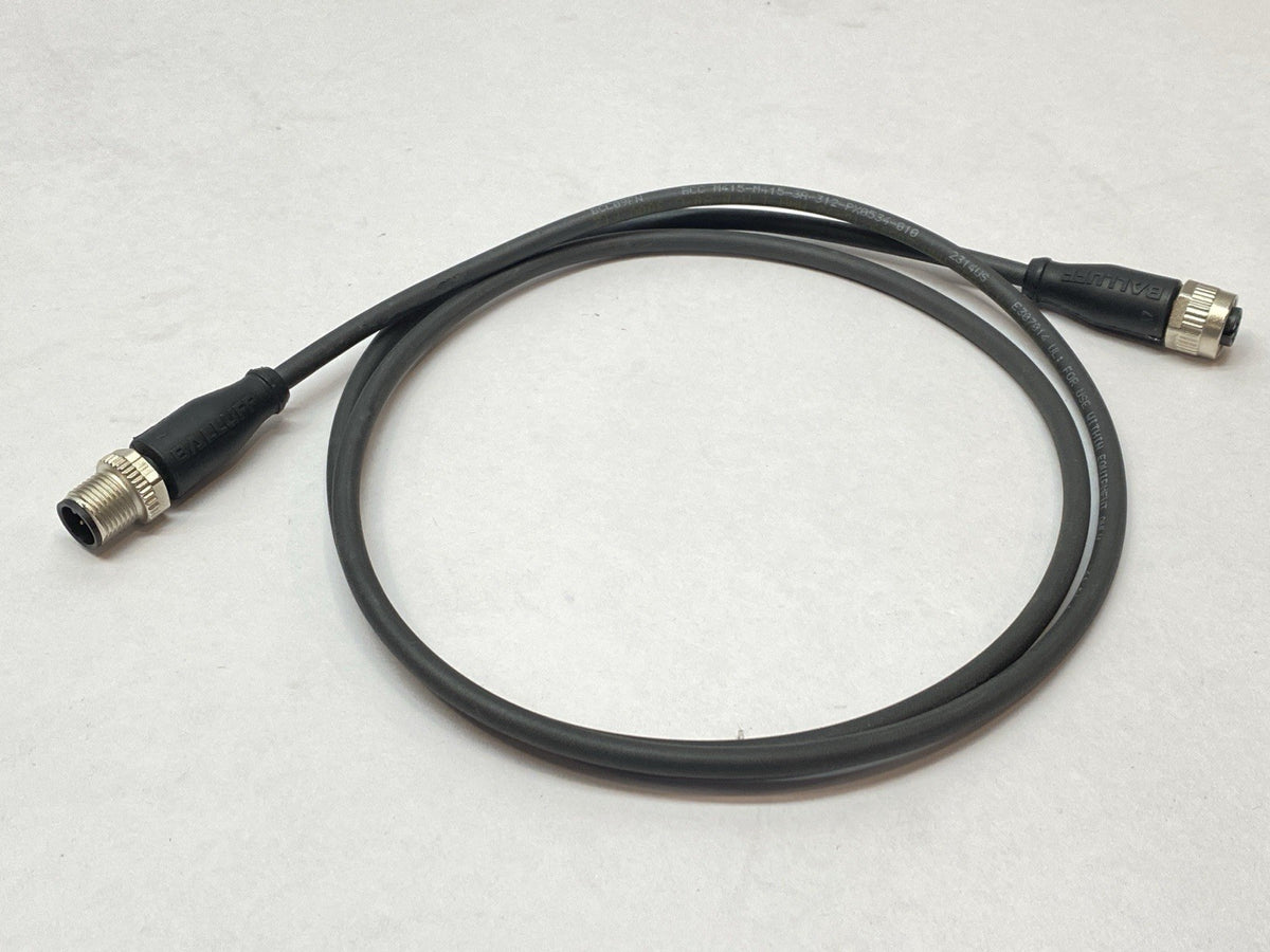 BCC09FN | Balluff Double-Ended Cordset M12 M/F 1m BCC M415-M415-3A-312-PX0534-010 - Used - Maverick Industrial Sales
