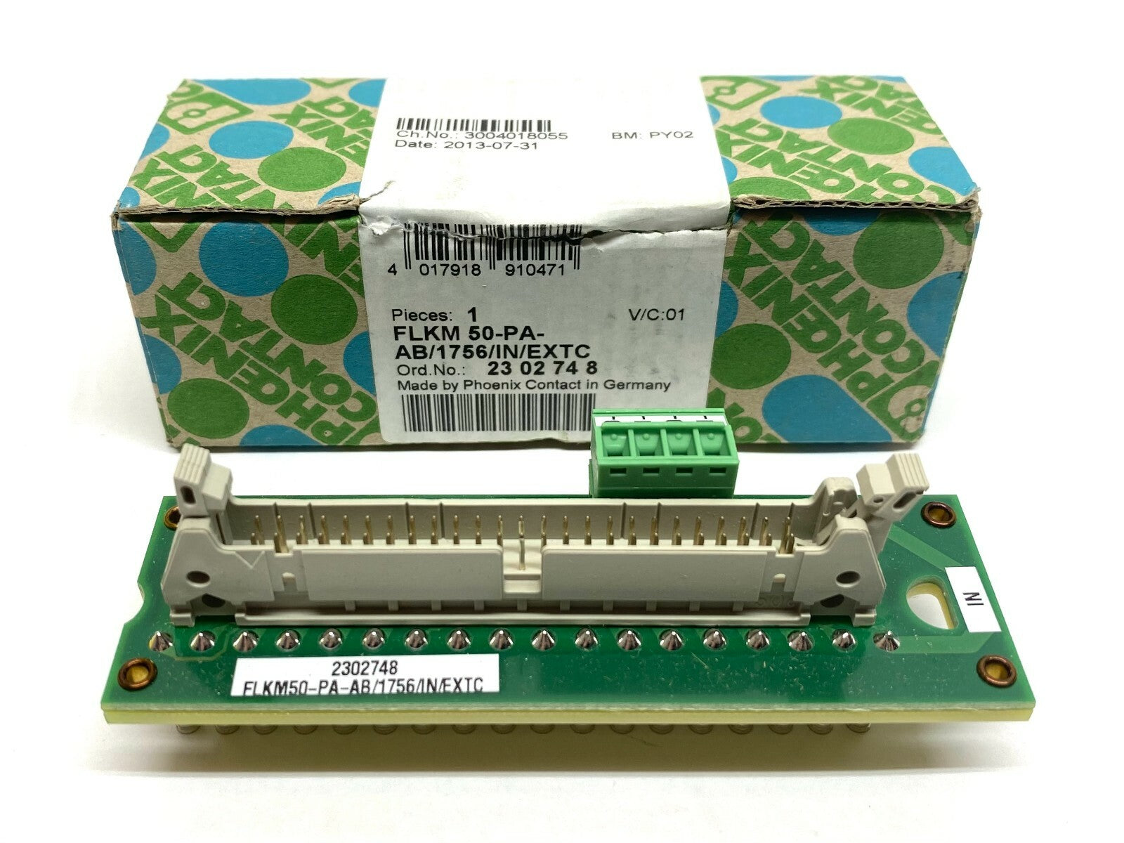 FLKM 50-PA-AB/1756/IN/EXTC | Phoenix Contact Front Adapter 2302748 - New - Maverick Industrial Sales