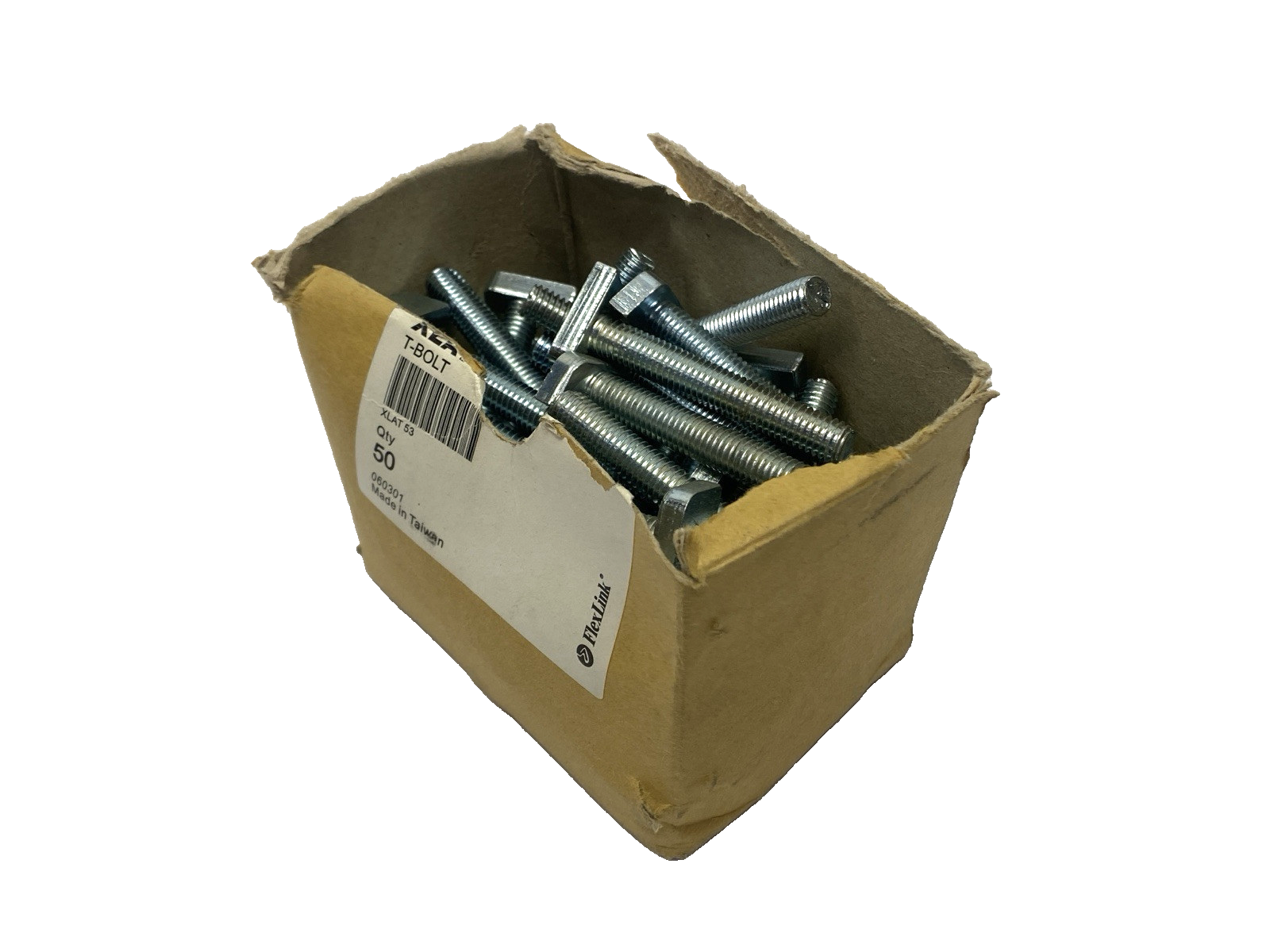 XLAT 53 | Flexlink T-Bolt LOT OF 50 - New – Open box - Maverick Industrial Sales