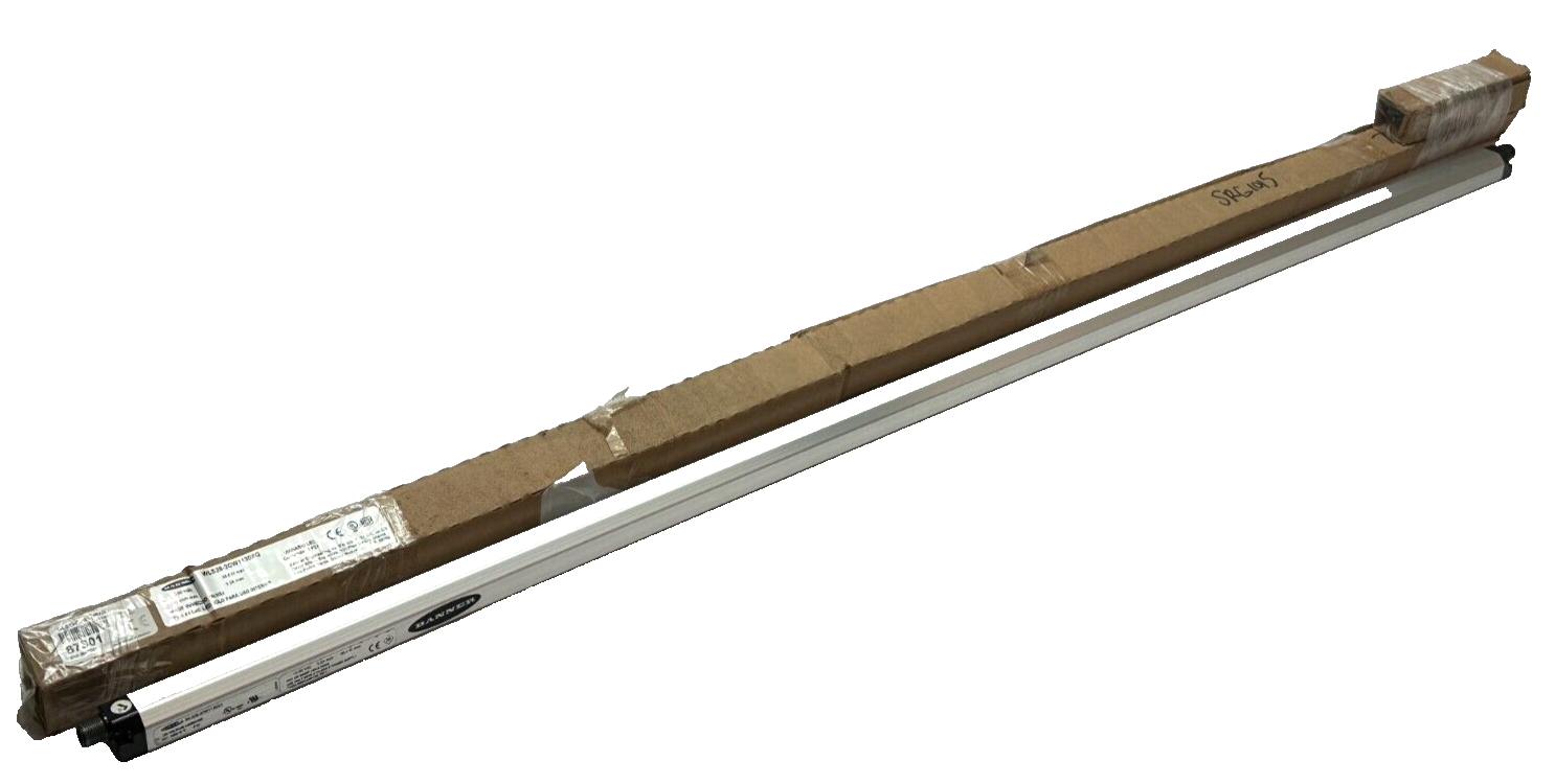 WLS28-2CW1130XQ, 87801 | Banner WLS28-2CW1130XQ LED Work Light Strip M12 1130mm 87801 - New – Open box - Maverick Industrial Sales