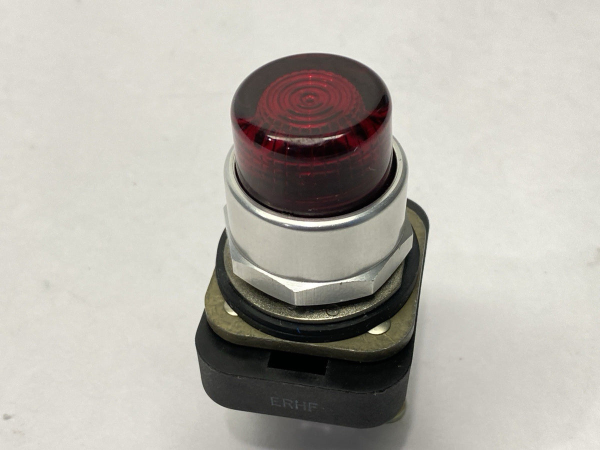 800T-QB24 | Allen Bradley Ser T Illuminated Push Button 30mm Red 24V - Used - Maverick Industrial Sales