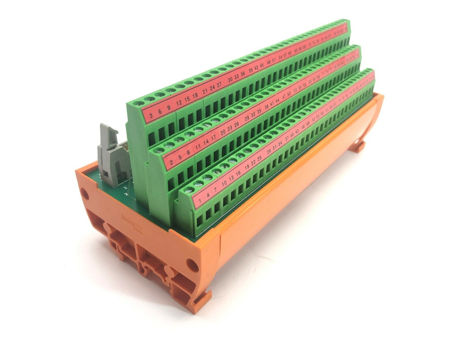 Breakout Module | Precision Valve & Automation 100 Contact X-W DIN Rail Mount - Used - Maverick Industrial Sales