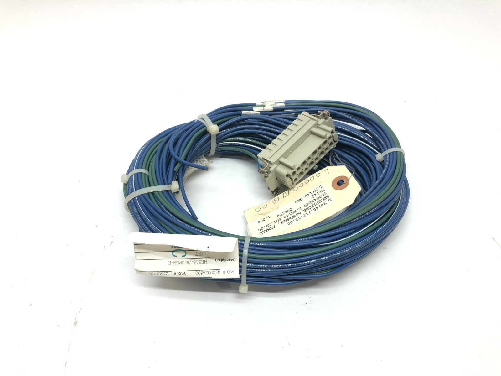 Gilman HES16-2R-SPM4-E 10 FT ABB Robot Control Cable, Female L.X6140.111.12.00 - Maverick Industrial Sales