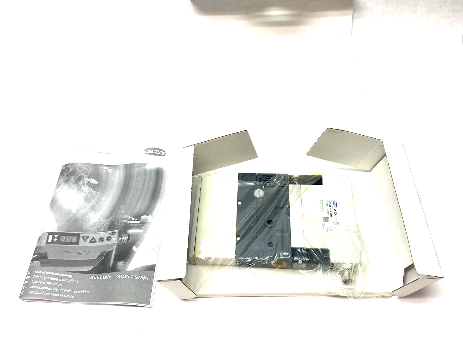 Schmalz SCPi 25 NO RD M12-5 Compact Vacuum Ejector M12 Conn, 10.02.02.03369/2 - Maverick Industrial Sales