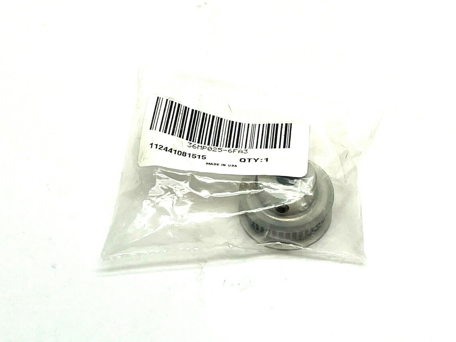 36MP025-6FA3 | B&B Timing Pulley 36 Teeth 1/4" Bore - New - Maverick Industrial Sales