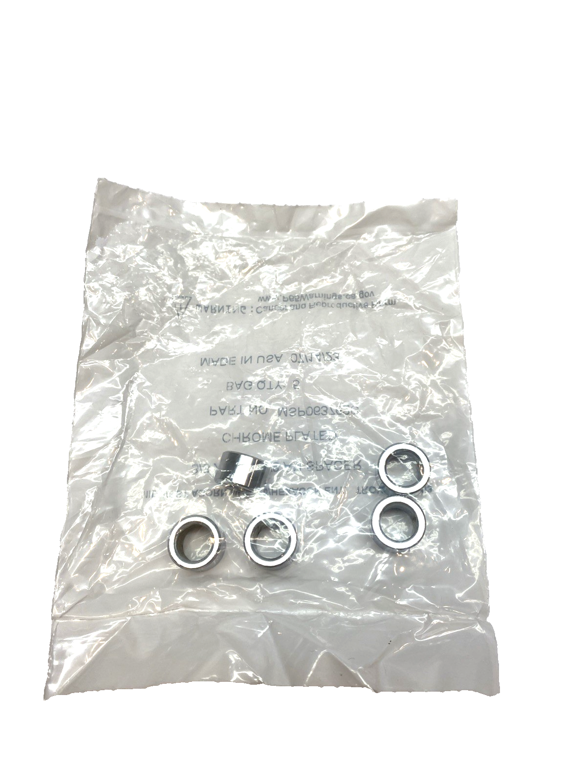 Midwest acorn Nut MSP063762C Polished Unthreaded Spacers PKG OF 5 - Maverick Industrial Sales