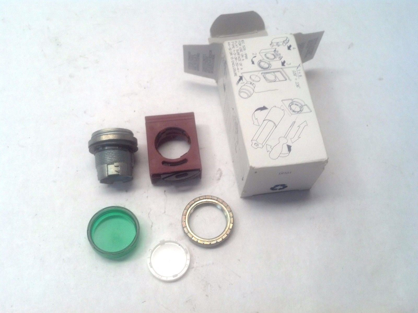 P9MLVD | GE Pilot Light Satin Green - New - Maverick Industrial Sales