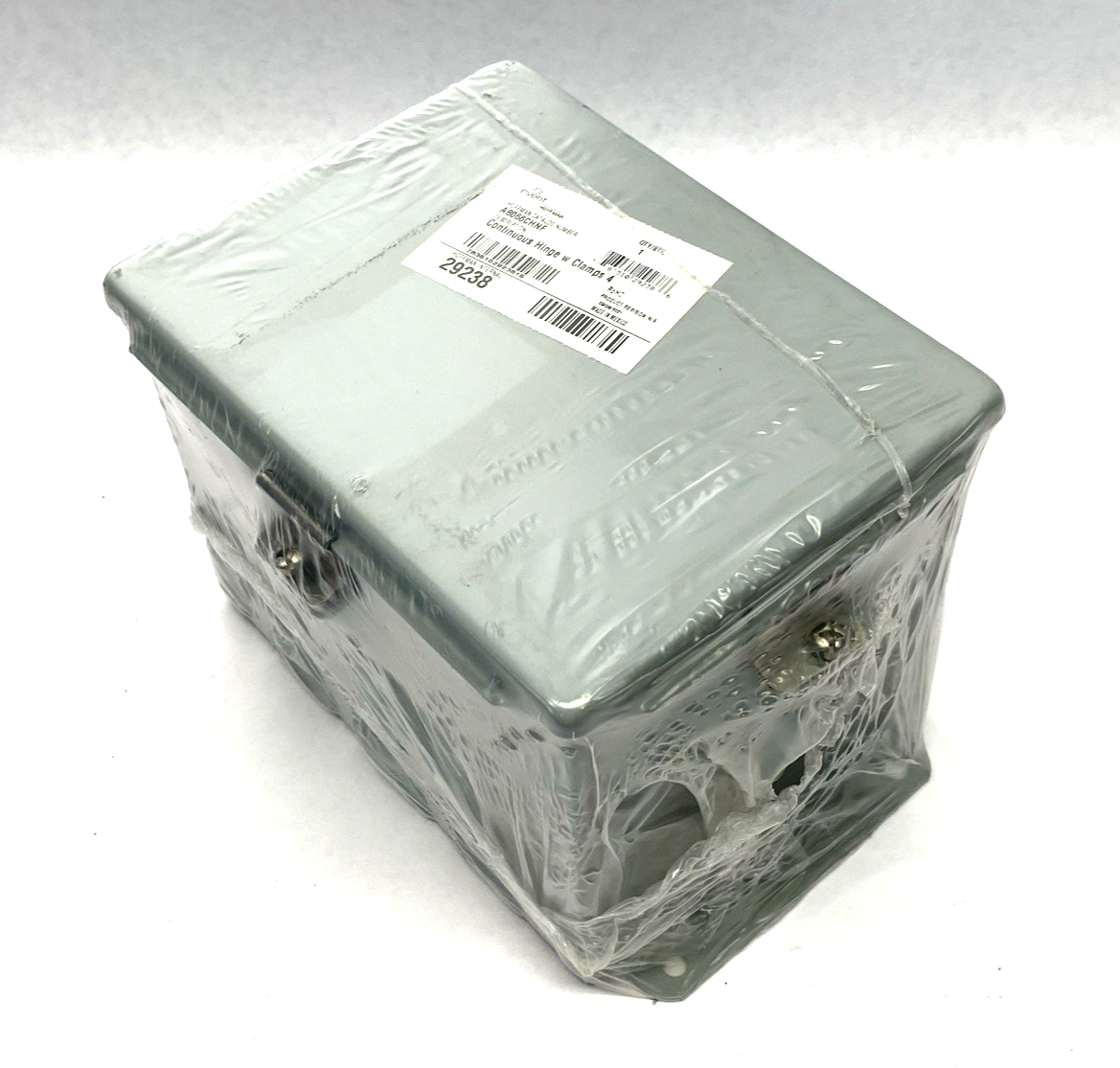 Hoffman nVent A8066CHNF Continuous Hinge Enclosure with Clamps Type 4, 8x6x6 - Maverick Industrial Sales