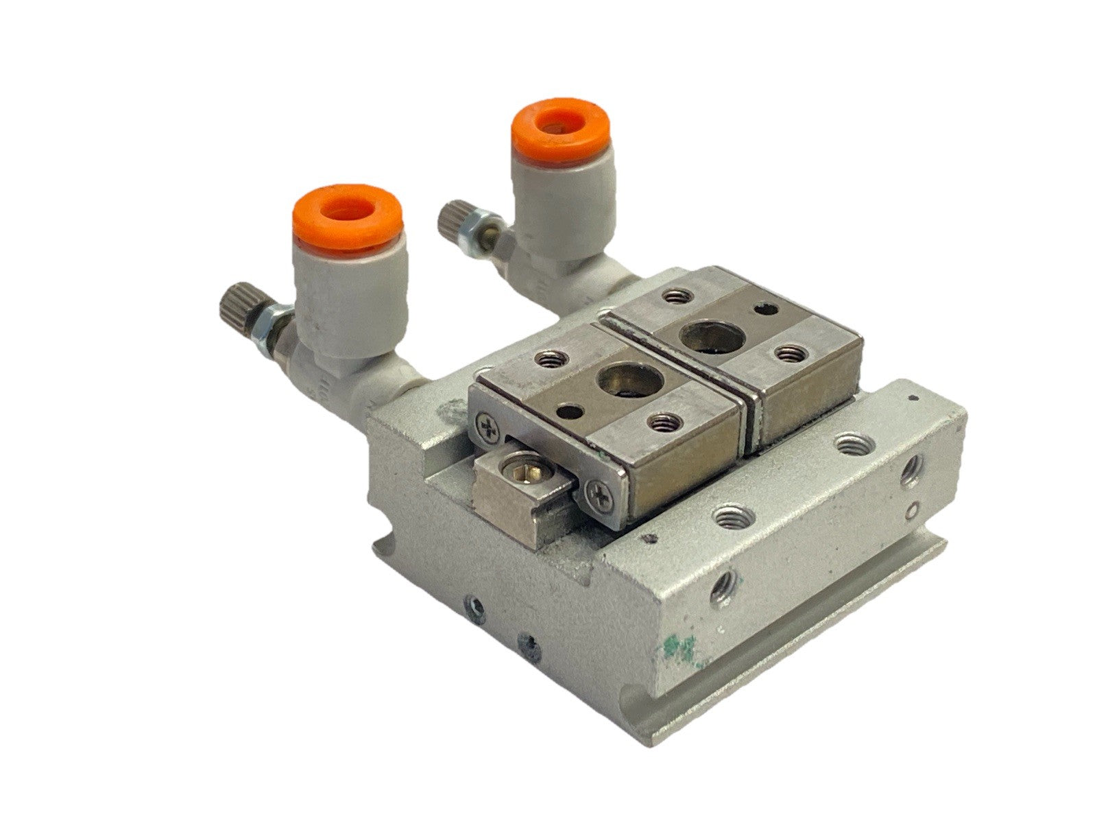 MHF2-8DR | SMC Pneumatic Gripper 8mm Bore Short Stroke - Used - Maverick Industrial Sales