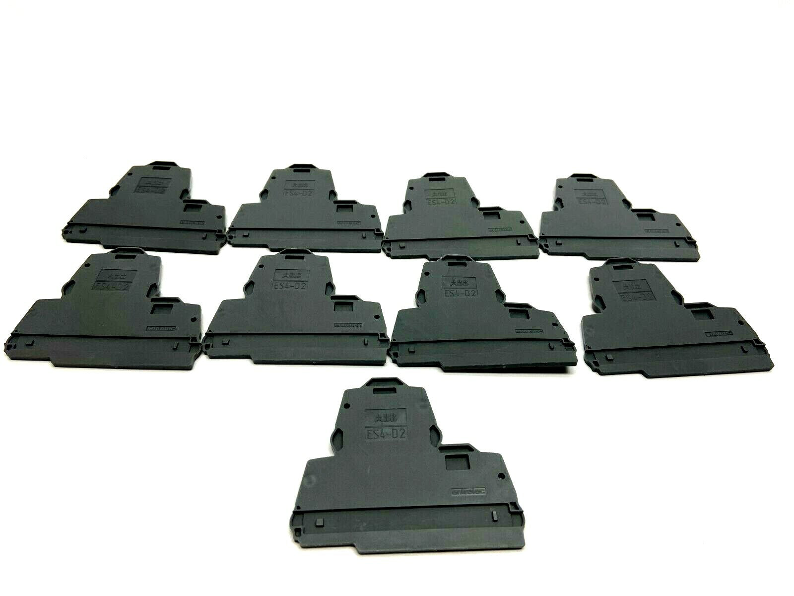 1SNK505960R0000 | ABB Terminal Block End Plate Gray LOT OF 29 - Used - Maverick Industrial Sales