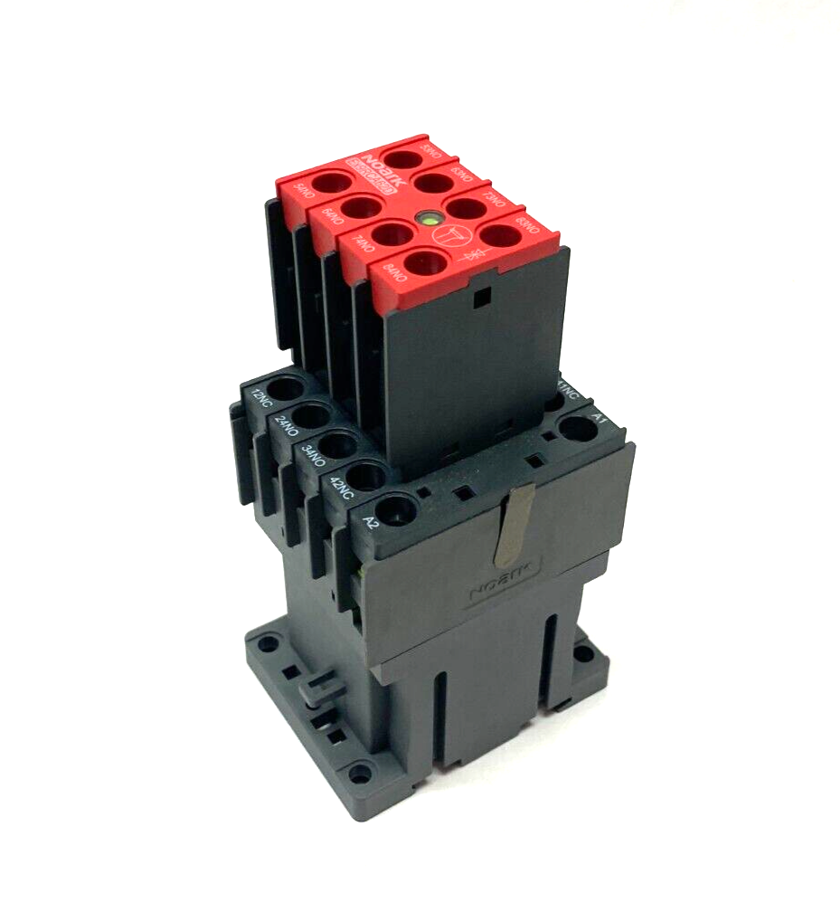Noark Ex9RCA62DB Safety IEC Control Relay 6NO+2NC 24VDC 1321901 - Maverick Industrial Sales
