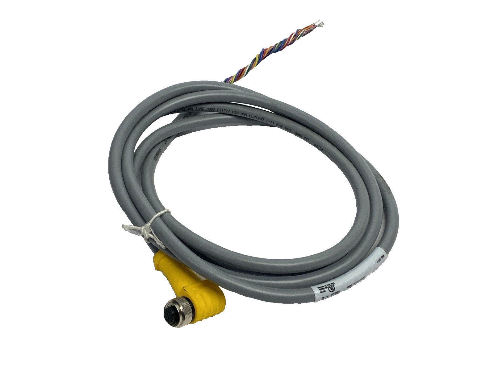 Turck WKS 12T-2 Single-Ended M12 Eurofast Female Connector Cordset U-12822 - Maverick Industrial Sales