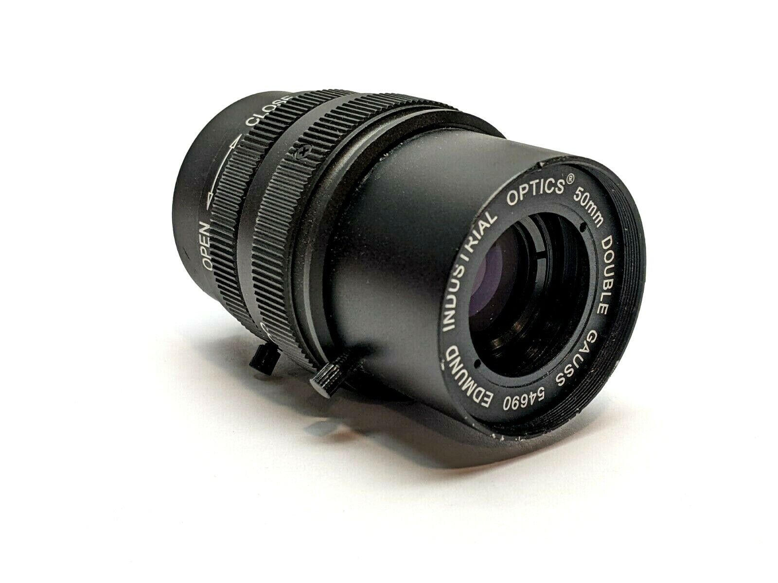 Edmund 54690 Machine Vision Camera Lens 50mm C-Mount - Maverick Industrial Sales