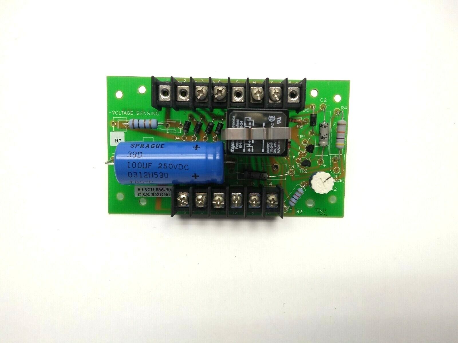 80-9210836-90 | SCI Solid State Controls Ametek Voltage Sensing PCB 411083 - Used - Maverick Industrial Sales