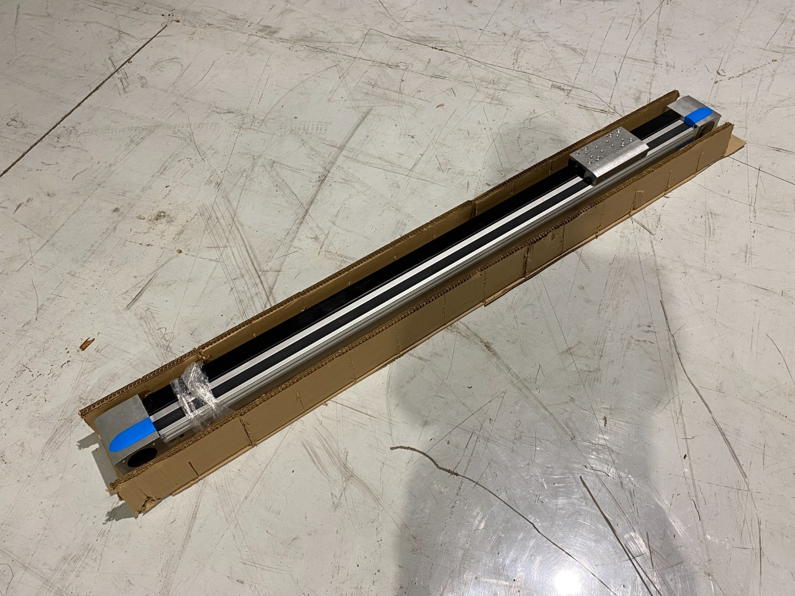 EGC-120-1300-TB-KF-0H-GP, 556815 | Festo EGC-120-1300-TB-KF-0H-GP Belt Driven Linear Actuator 1300mm Stroke 556815- New – Open box - Maverick Industrial Sales