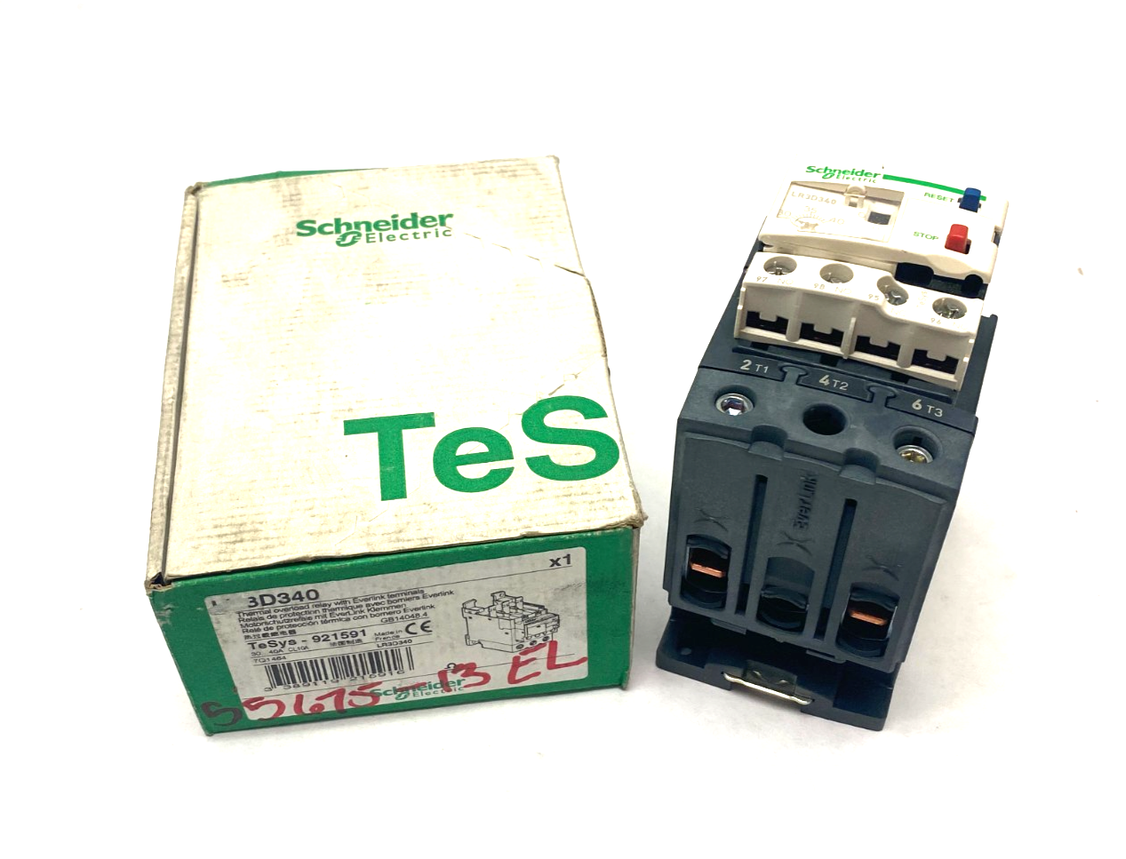 Schneider Electric LR3D340 TeSys Deca Thermal Overload Relay 921591 - Maverick Industrial Sales