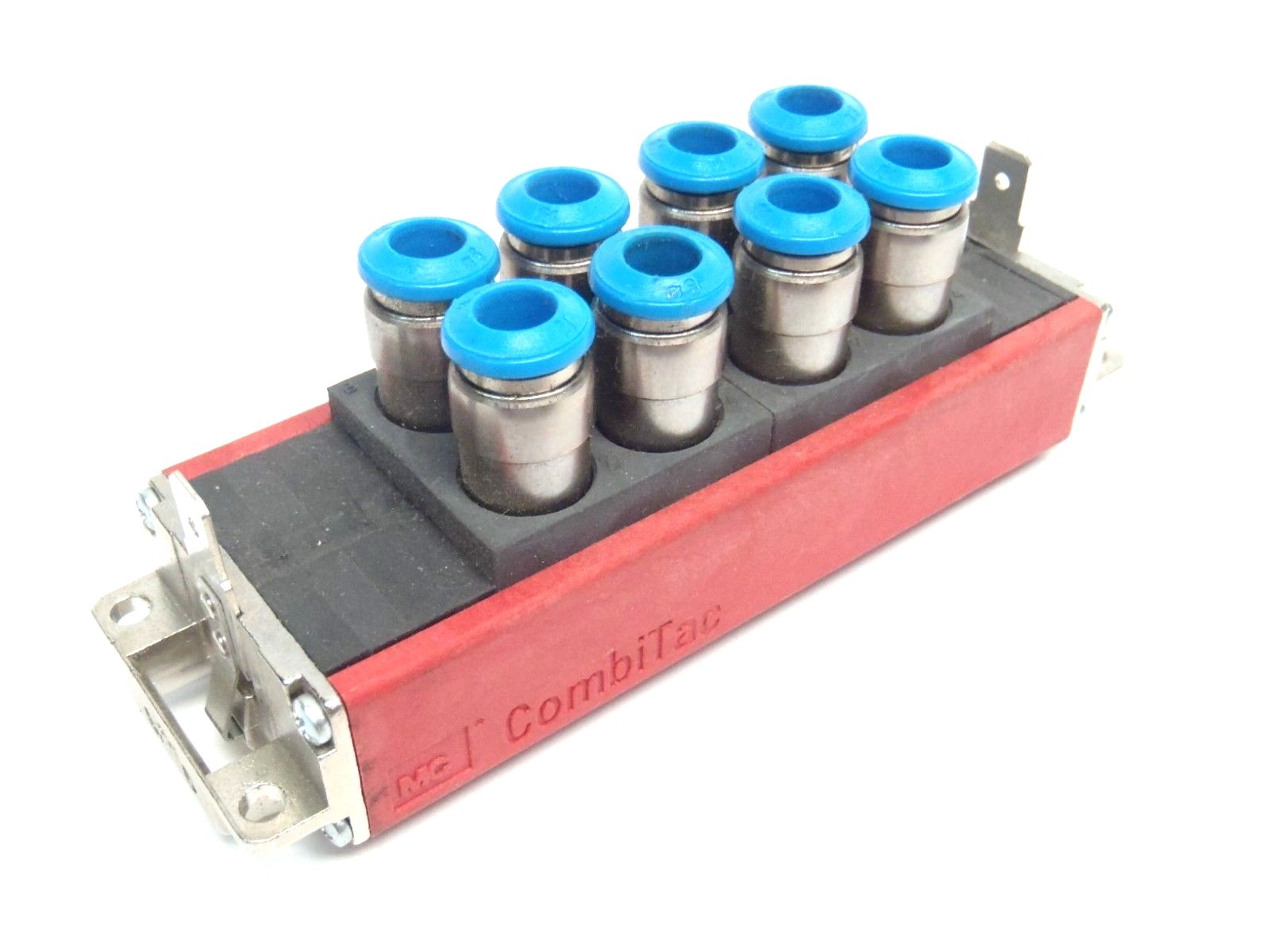 Staubli Combitac 8-Port Check Ball Pass Through Module - Maverick Industrial Sales