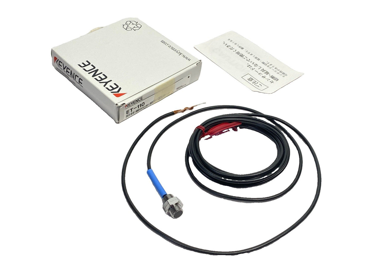 Keyence ET-110 Super Small Proximity Sensor Head Shielded Type M10 - Maverick Industrial Sales