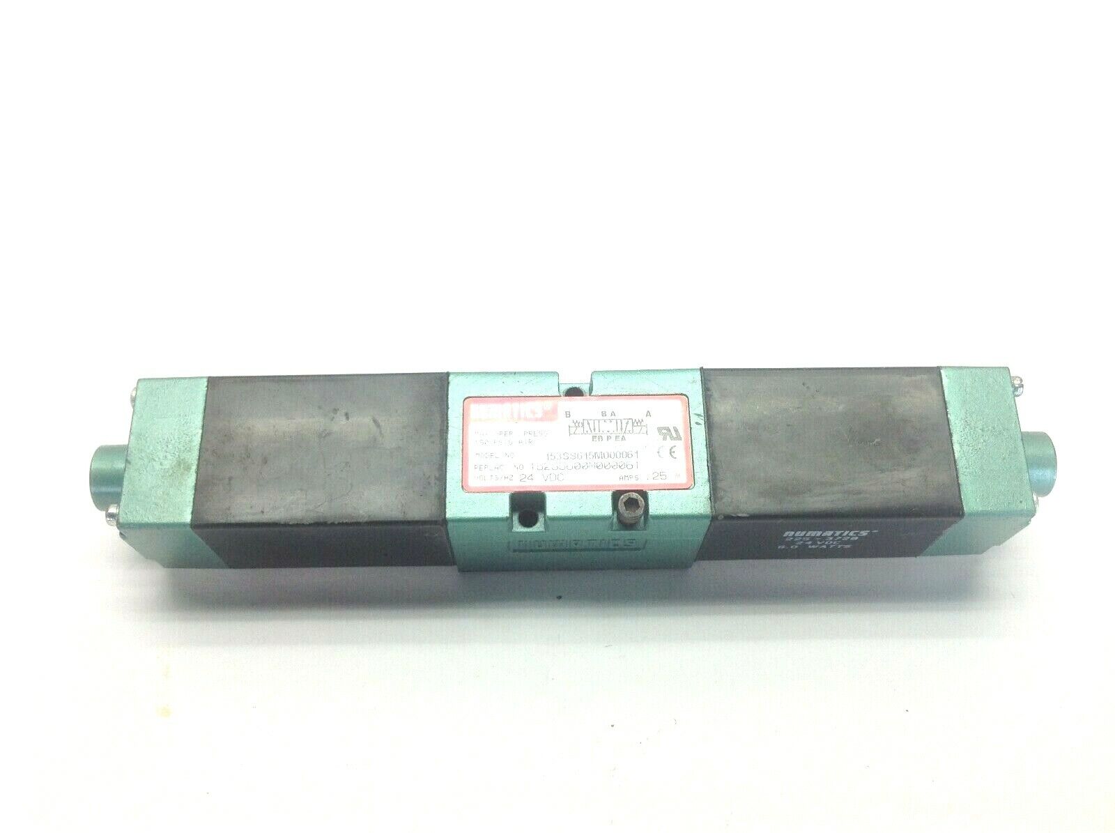 Numatics 153SS615M000061 Solenoid Valve 24VDC 0.25A - Used - Maverick Industrial Sales