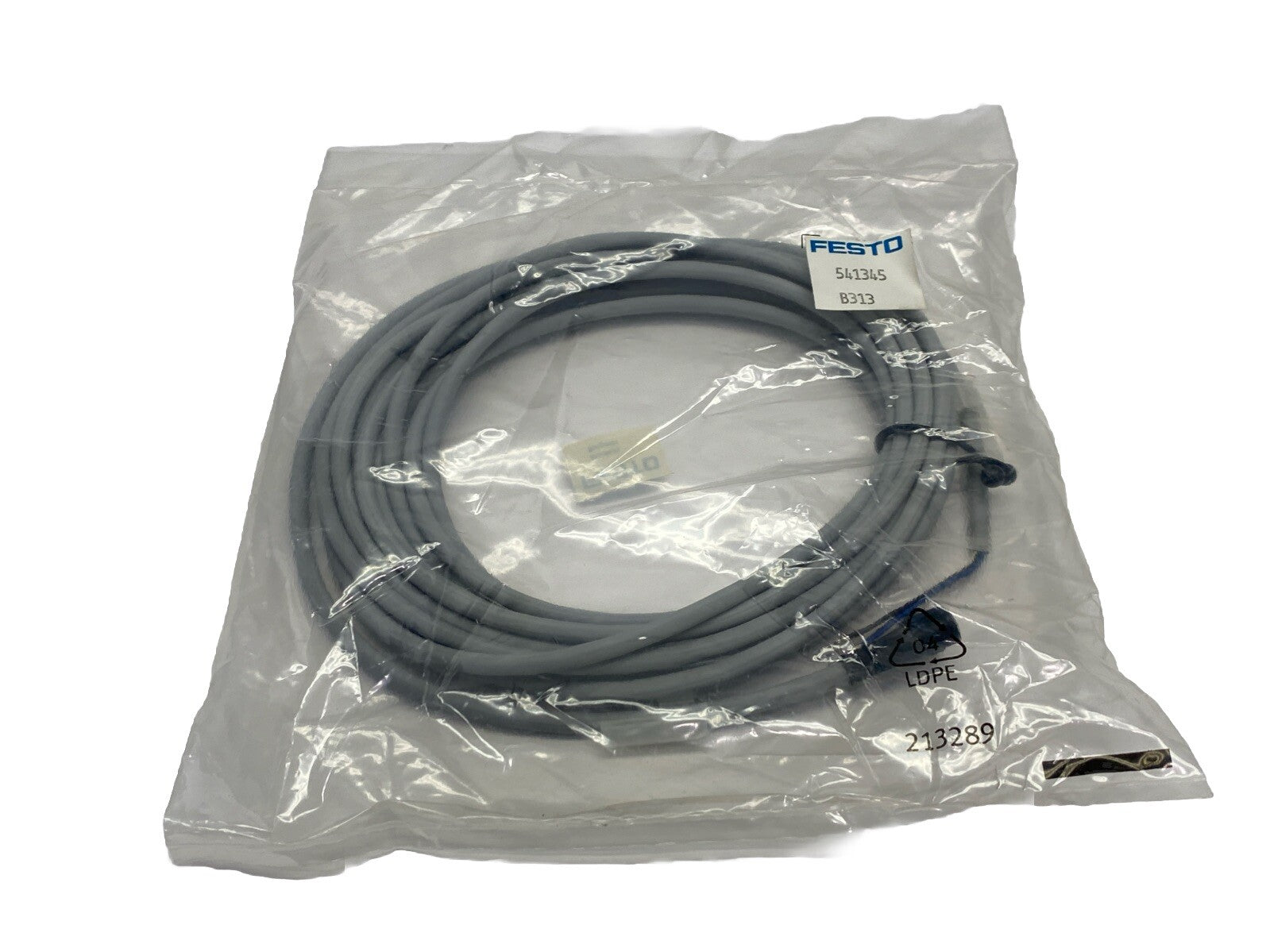 NEBU-M8W4-K-5-LE4, 541345 | Festo NEBU-M8W4-K-5-LE4 Connecting Cable 5m 541345- New - Maverick Industrial Sales