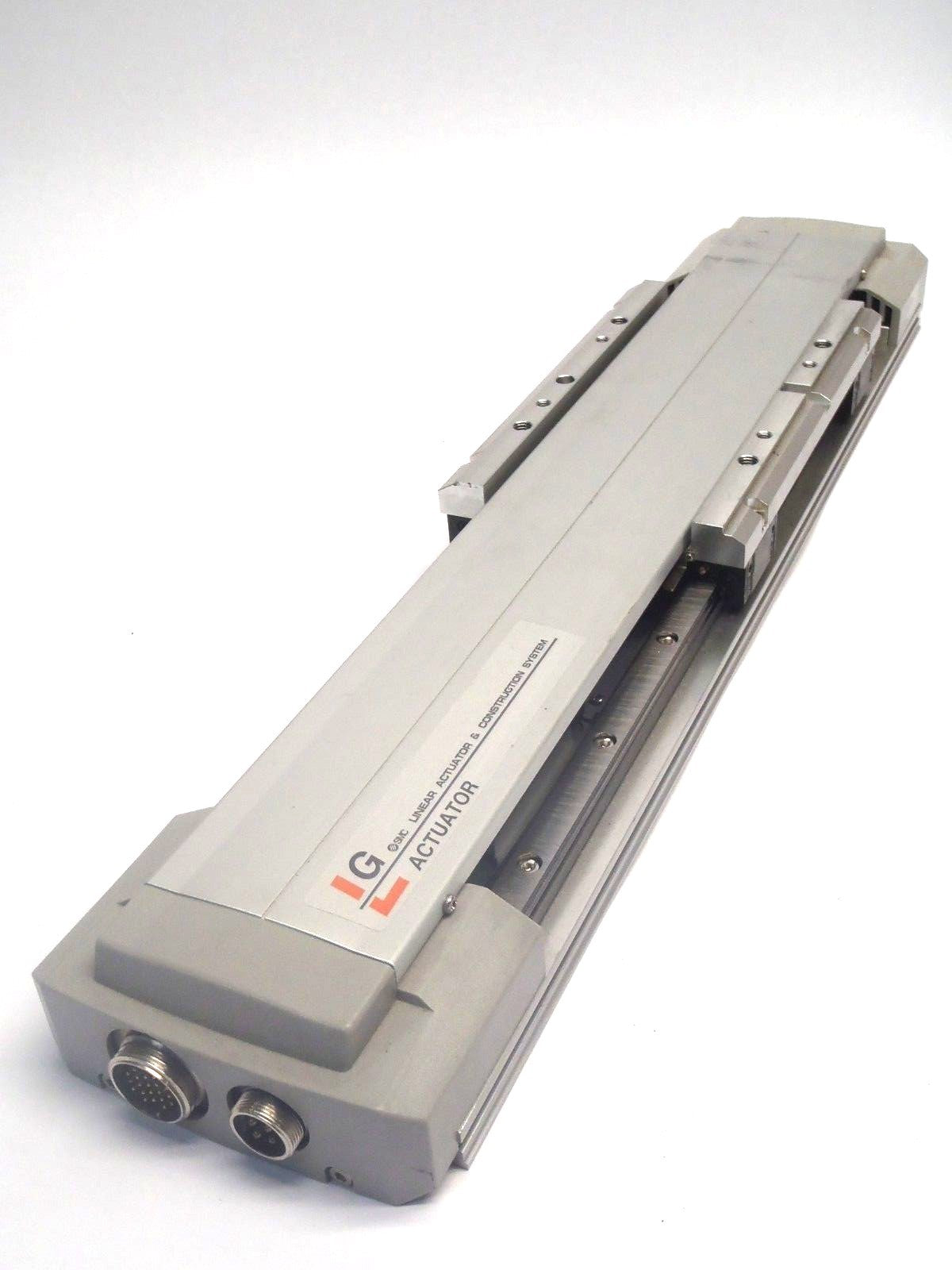 SMC LG1H21821NA-200-F3 Low Profile Electric Linear Actuator - For parts or not working - Maverick Industrial Sales