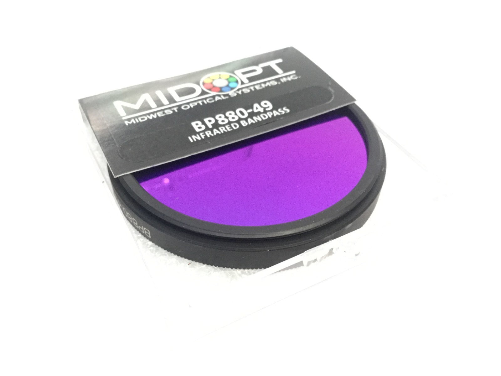 Midwest Optical BP880-49 Infrared Bandpass - New – Open box - Maverick Industrial Sales