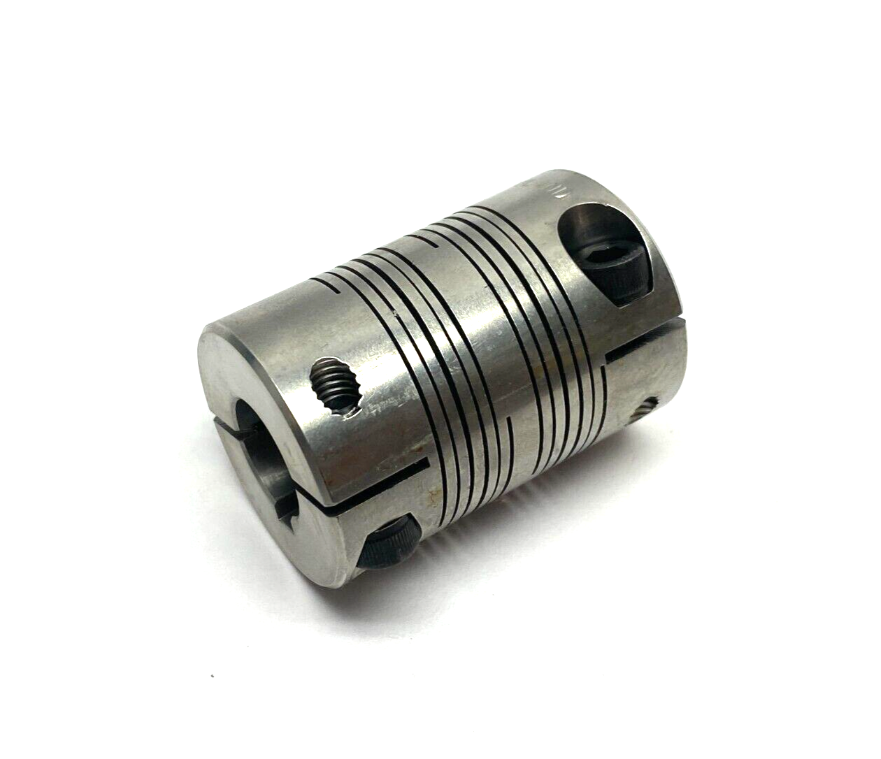 Ruland FCMR38-17-17-SS Flexbeam-3 Flexible Six Beam Coupling 17mm w/ 5mm Key - Maverick Industrial Sales