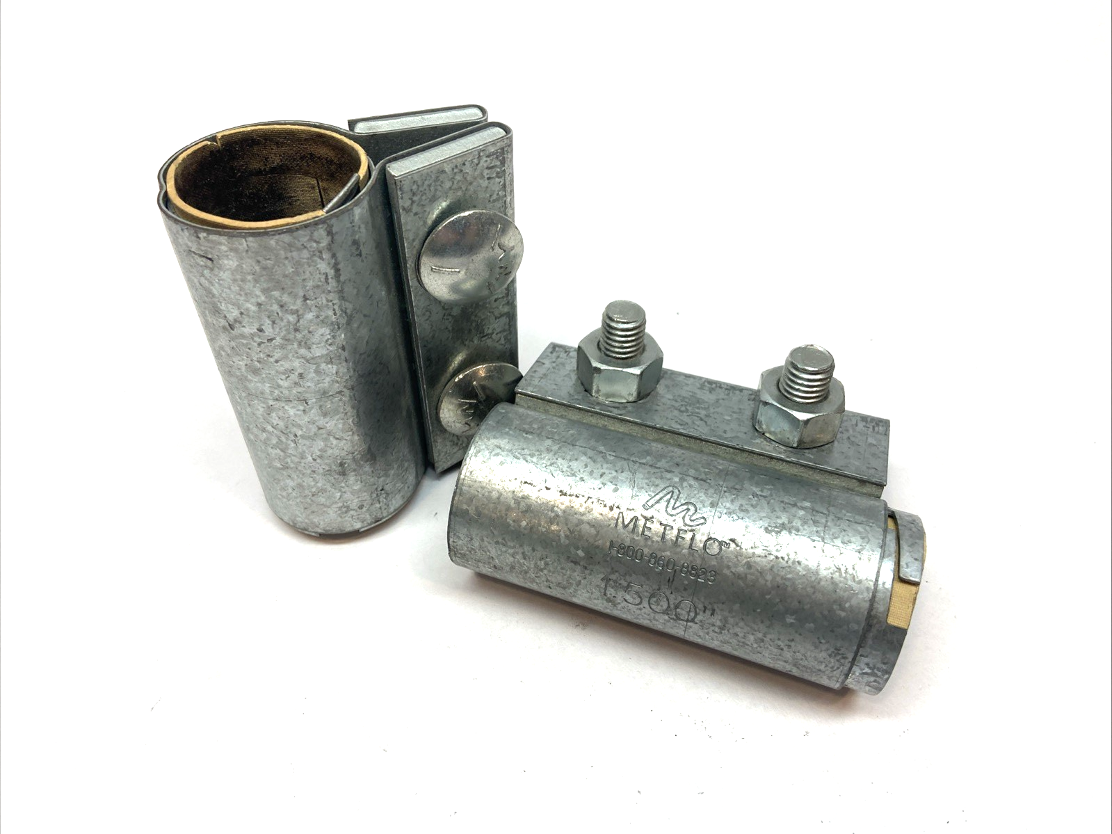 1.500" | METFLO 2 Bolt Compression Coupling LOT OF 2 - Used - Maverick Industrial Sales