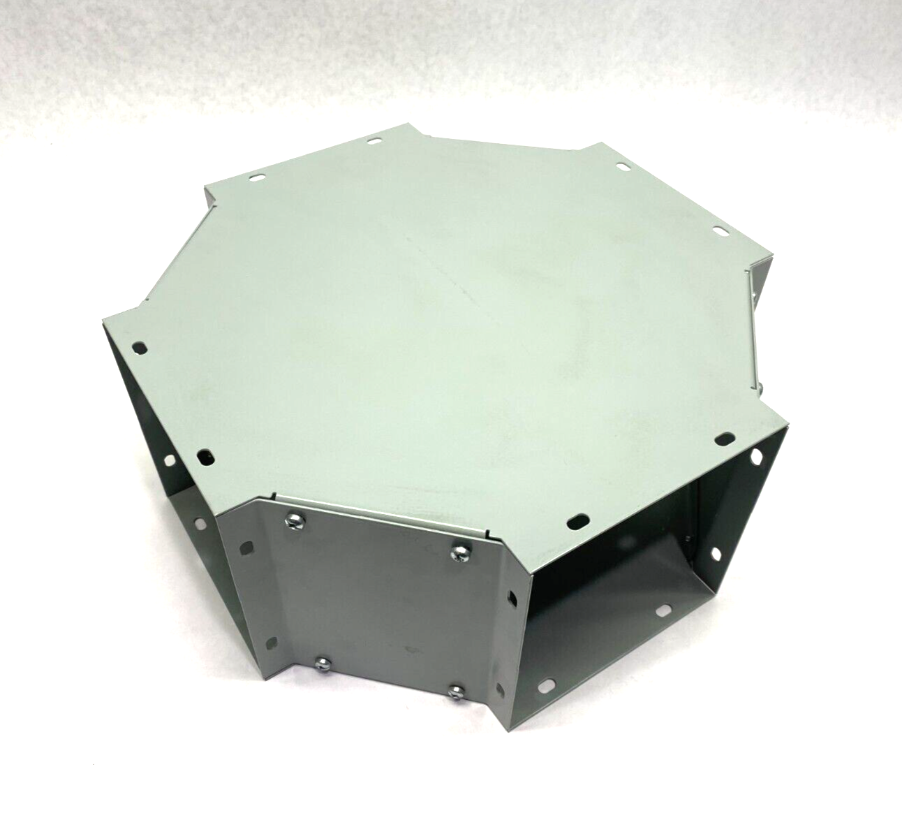 Milbank 66GX Lay-In Wireway Tee Cross Section 6" x 6" Gray - New – Open box - Maverick Industrial Sales