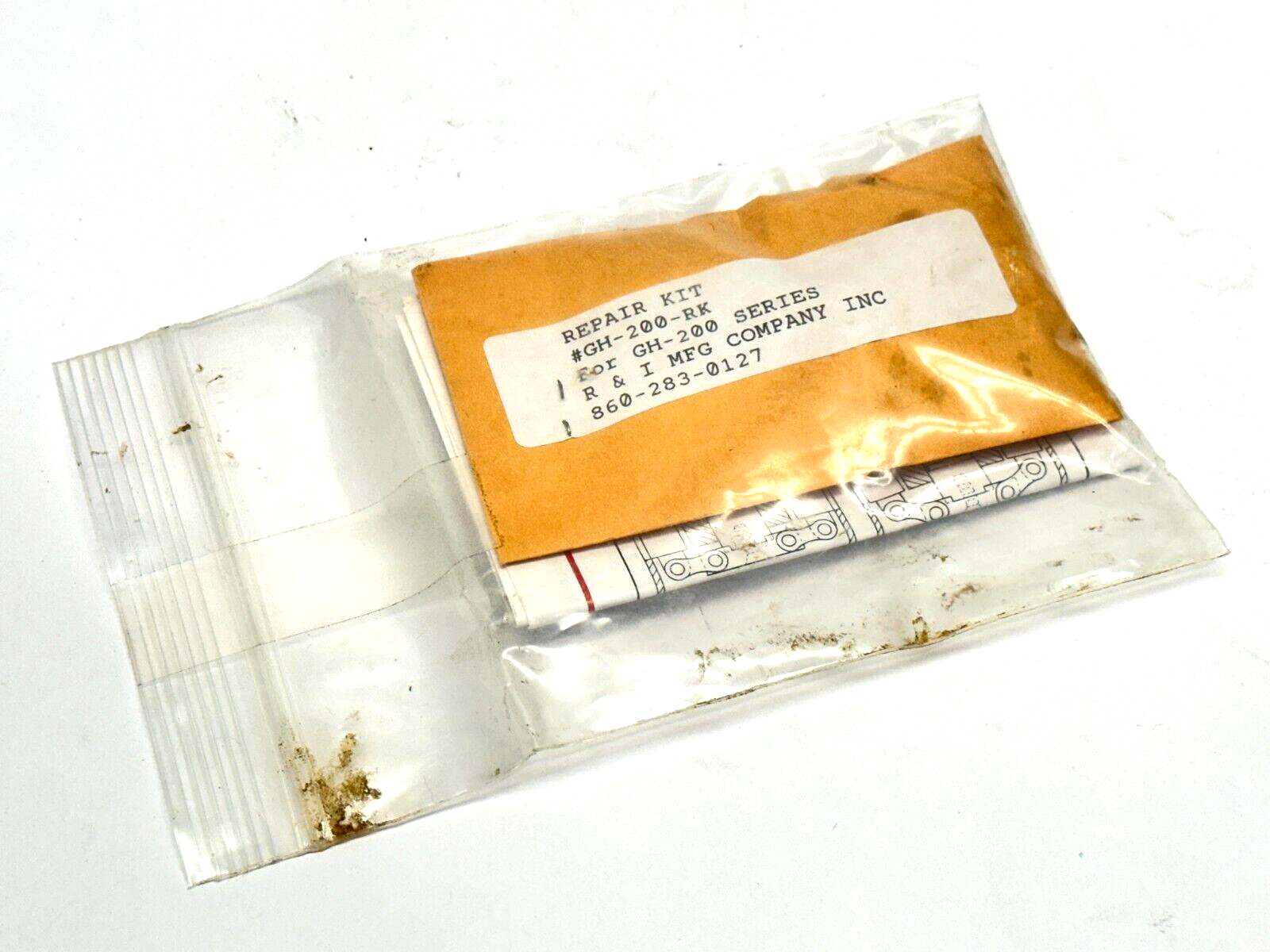 GH-200-RK | R & I Repair Kit For GH-200 Series Gripper - New - Maverick Industrial Sales