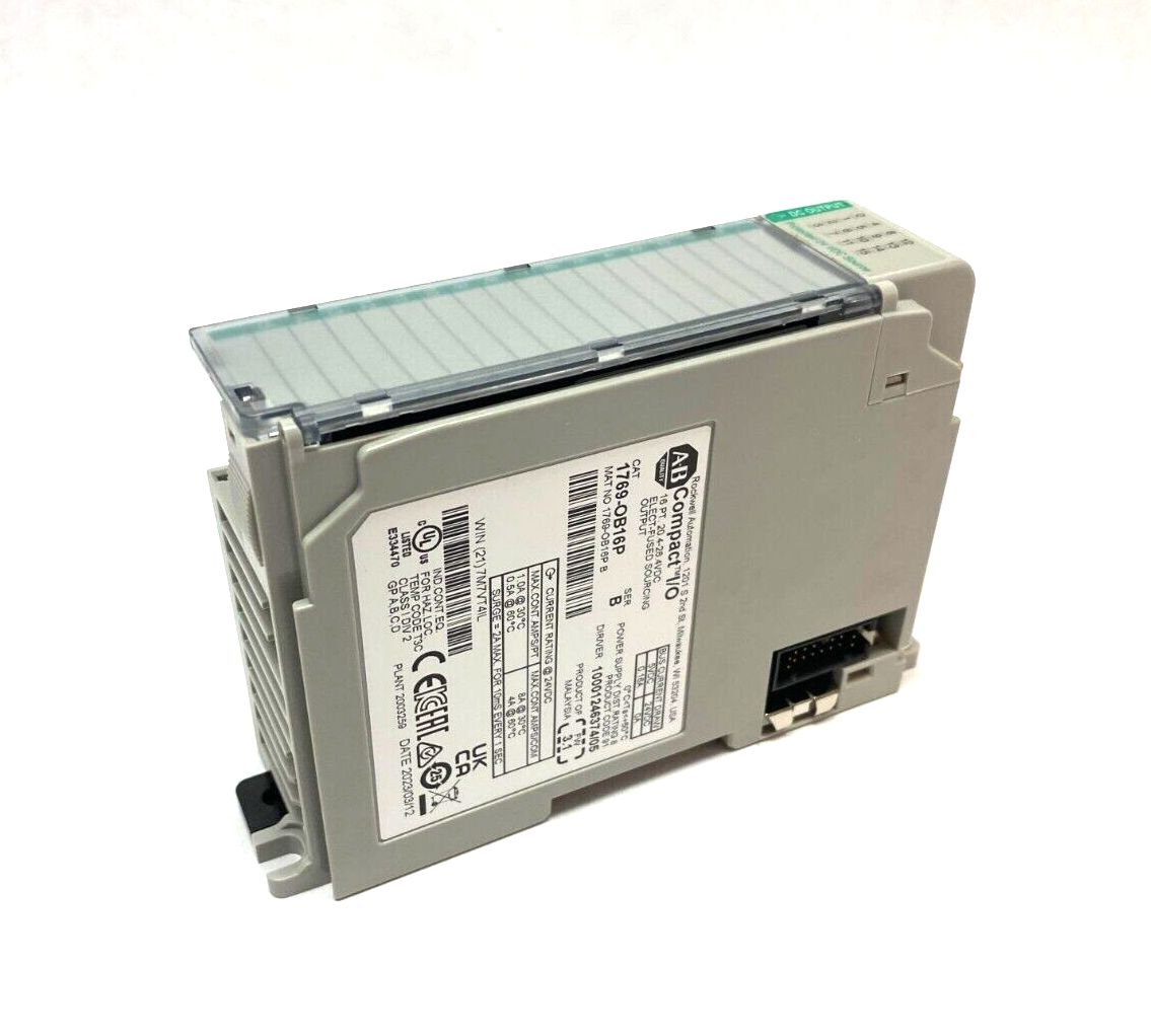 1769-OB16P | Allen Bradley Ser. B Compact I/O Sourcing Output Module 16-Point - New – Open box - Maverick Industrial Sales