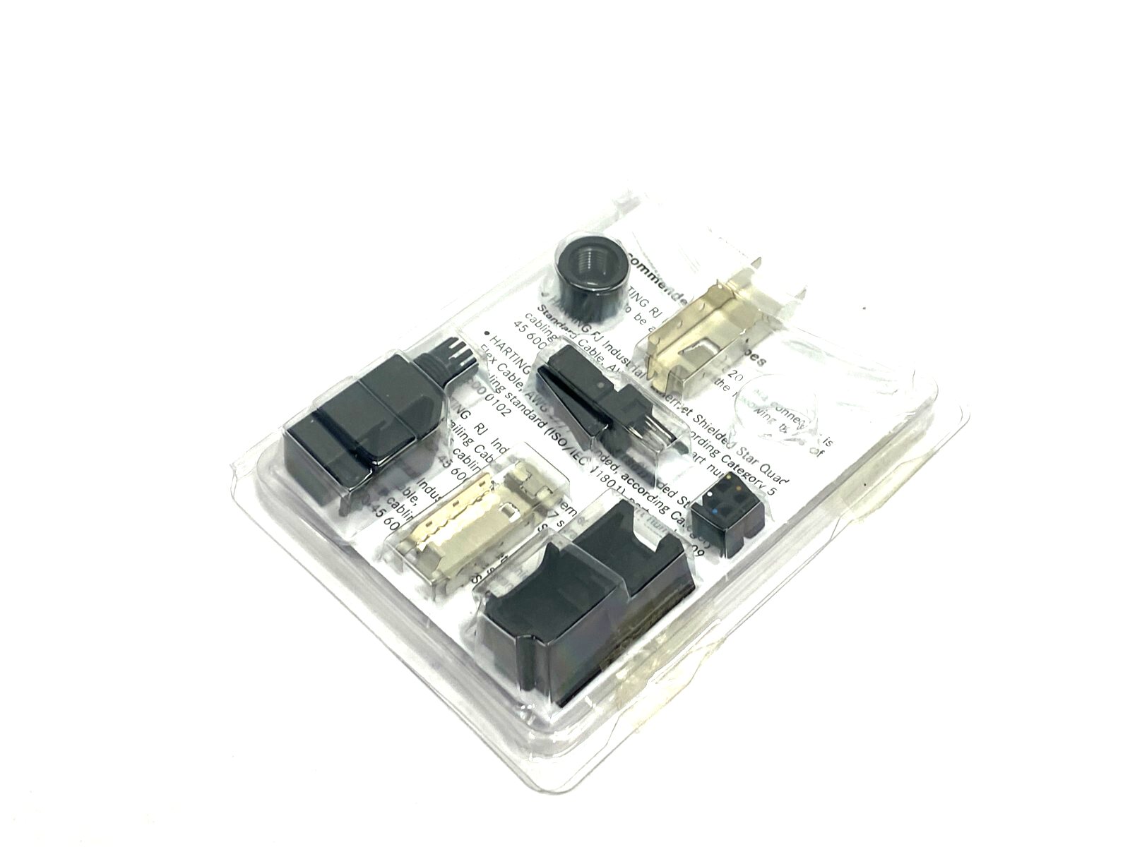 Harting 09451511100 Ethernet Connector RJI RJ45 Plug Cat5 4p IDC, 09 45 151 1100 - Maverick Industrial Sales