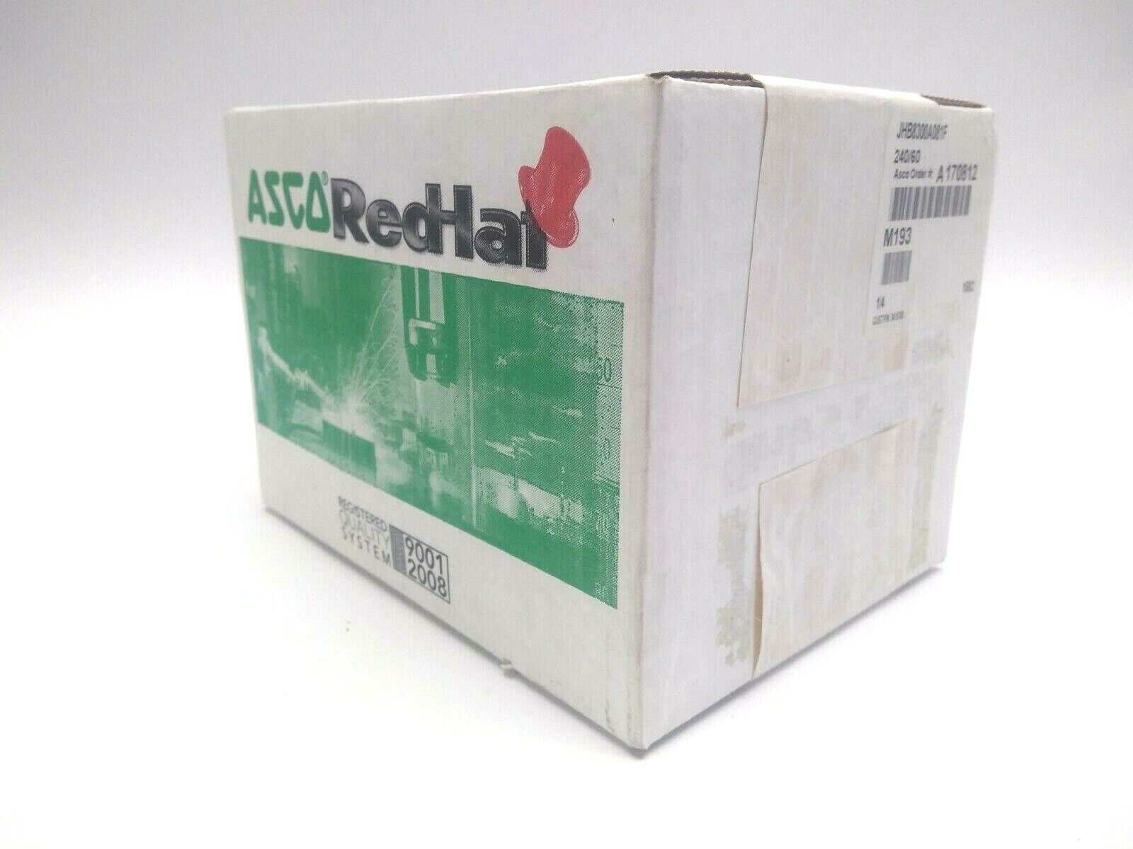JHB8300A081F | Asco 240/60 Solenoid Valve 1/4 Inch X 1/4 Inch Orifice M193 240 VAC - New - Maverick Industrial Sales